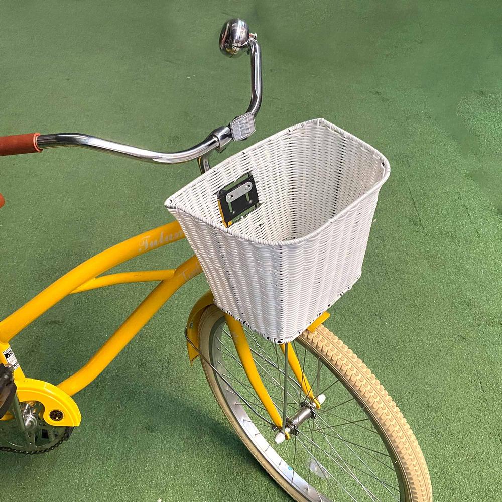 Foto 3 pulgar | Canastilla para Bicicleta R26 Blanca Mariluz