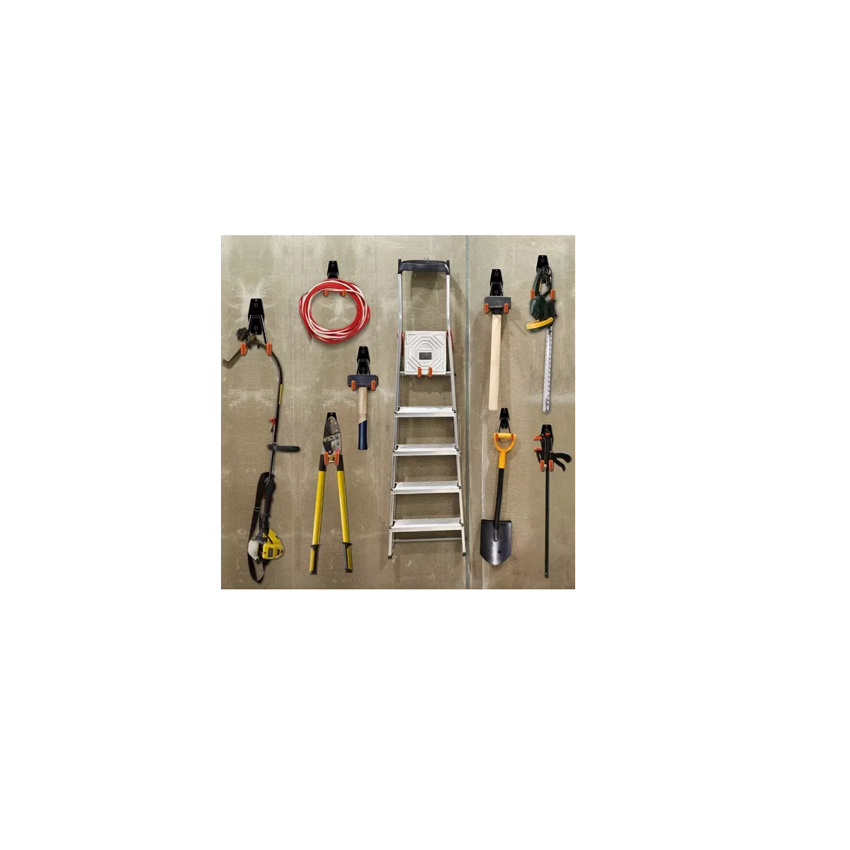 Foto 3 pulgar | Gancho Para Bicicleta Soporte De Pared Para Garaje 10 Piezas Eo Safe Imports Esi-18103 Multicolor