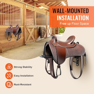 Foto 5 | Soporte De Pared Para Sillín Vevor, Paquete De 8 Unidades, Para Caballos, Inglés Y Western - Venta Internacional.