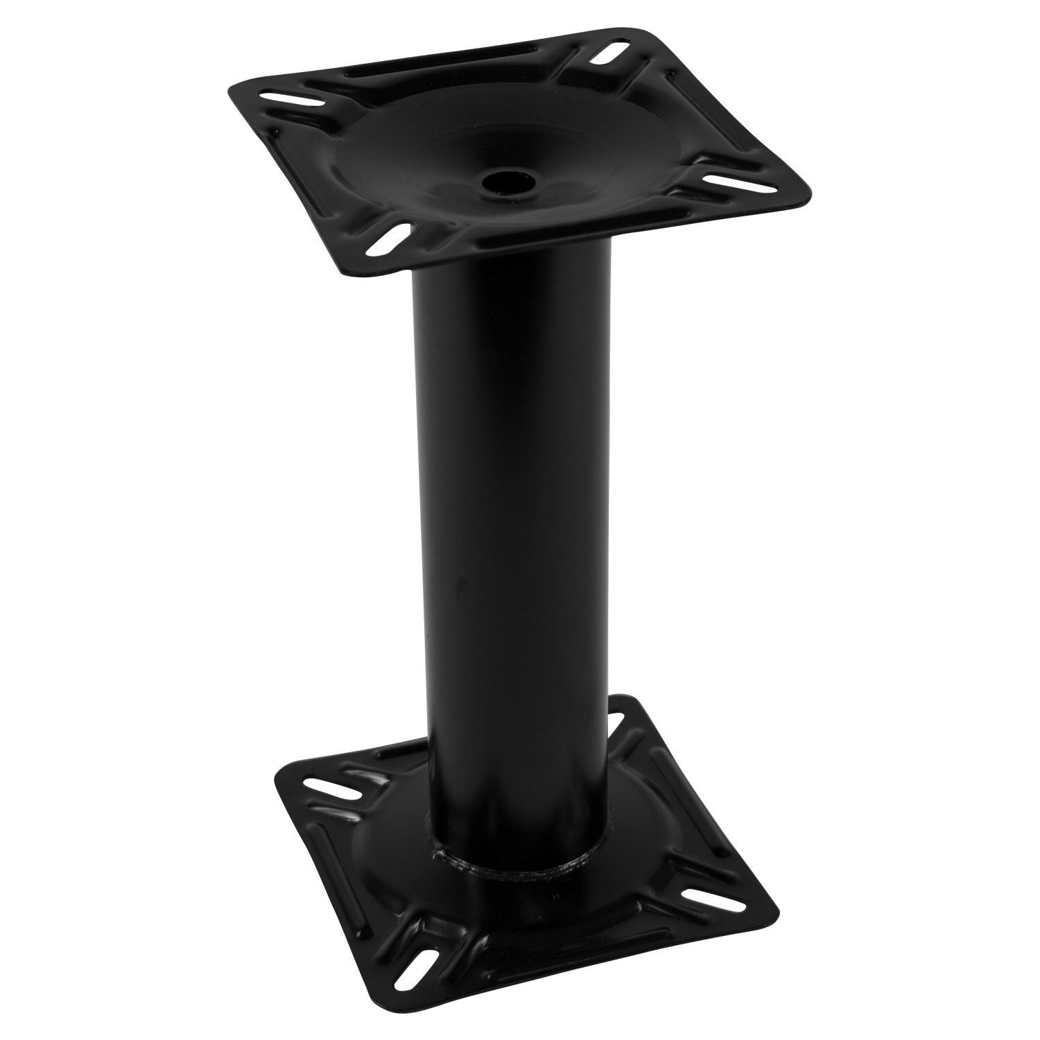 Asiento De Barco Con Pedestal Wise, Construcción De Acero Negro De 33 Cm - Venta Internacional.