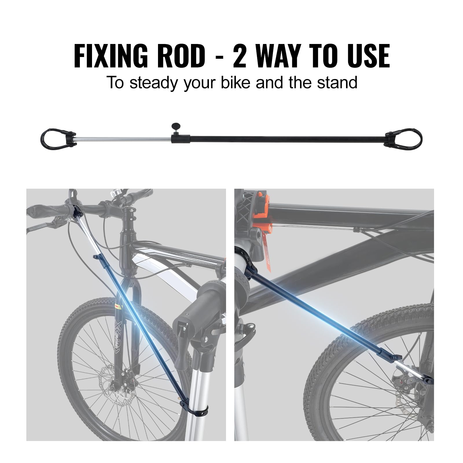 Foto 6 pulgar | Soporte De Reparación De Bicicletas Vevor De Aluminio Pesado De 30 Kg De Capacidad - Venta Internacional.