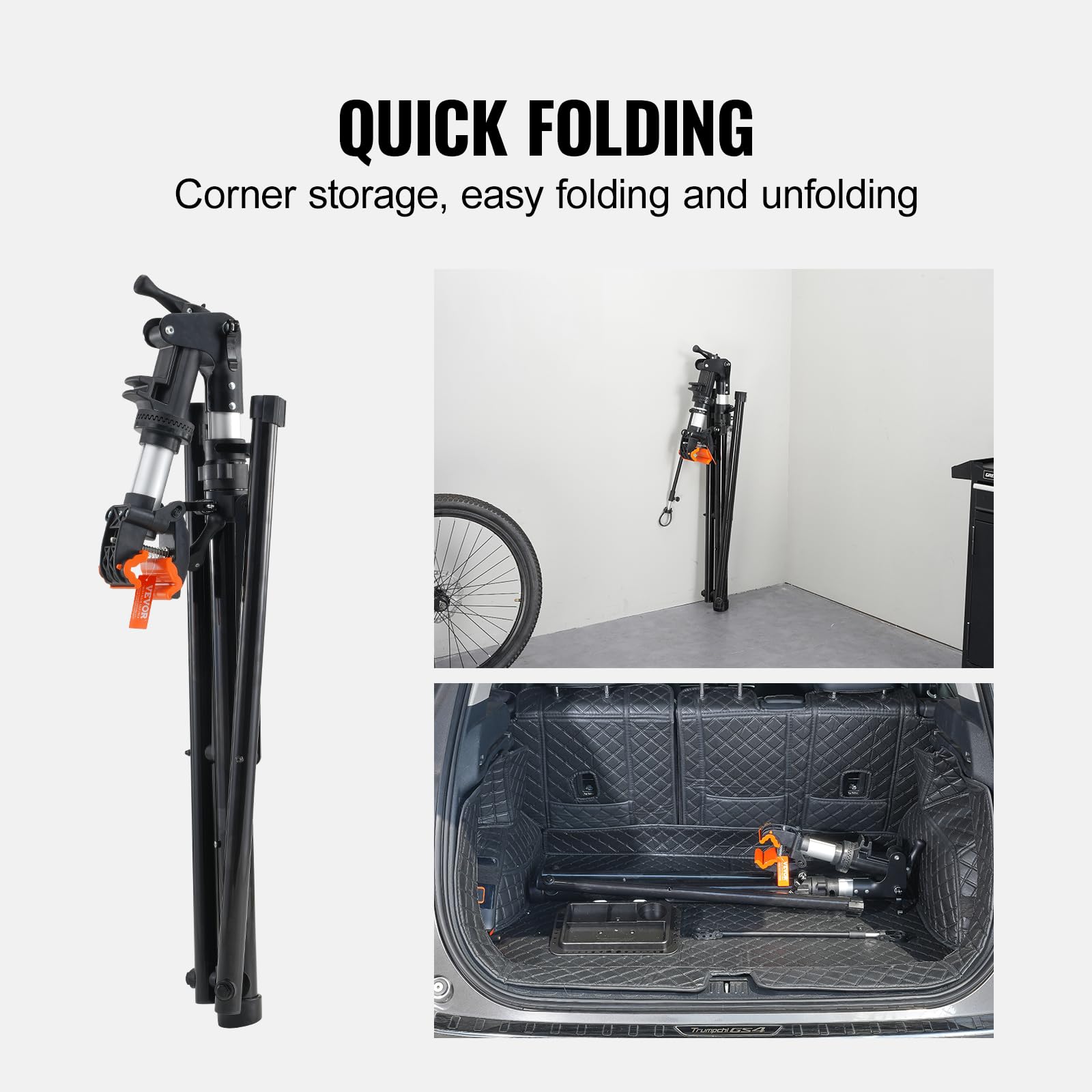Foto 7 pulgar | Soporte De Reparación De Bicicletas Vevor De Aluminio Pesado De 30 Kg De Capacidad - Venta Internacional.