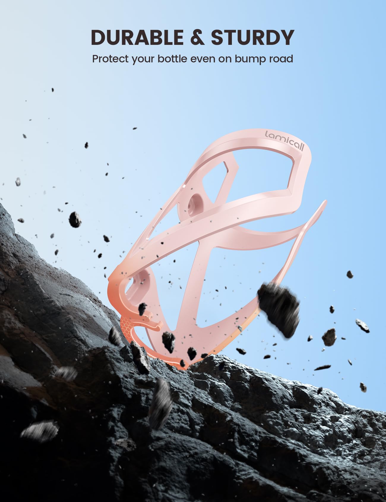 Foto 7 pulgar | Soporte Para Botella De Agua Para Bicicleta Lamicall Ultralight 35 Ml, Color Rosa - Venta Internacional.