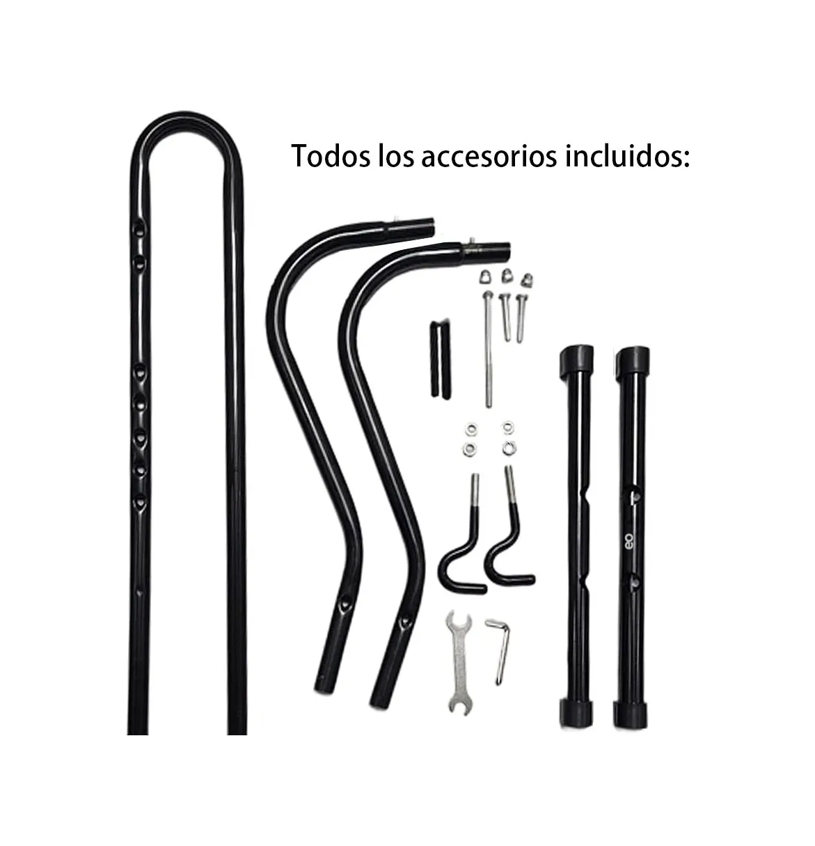 Foto 4 pulgar | Estacionamiento Rack Soporte Base Para Bicicleta Eo Safe Imports Esi-19304 Negro