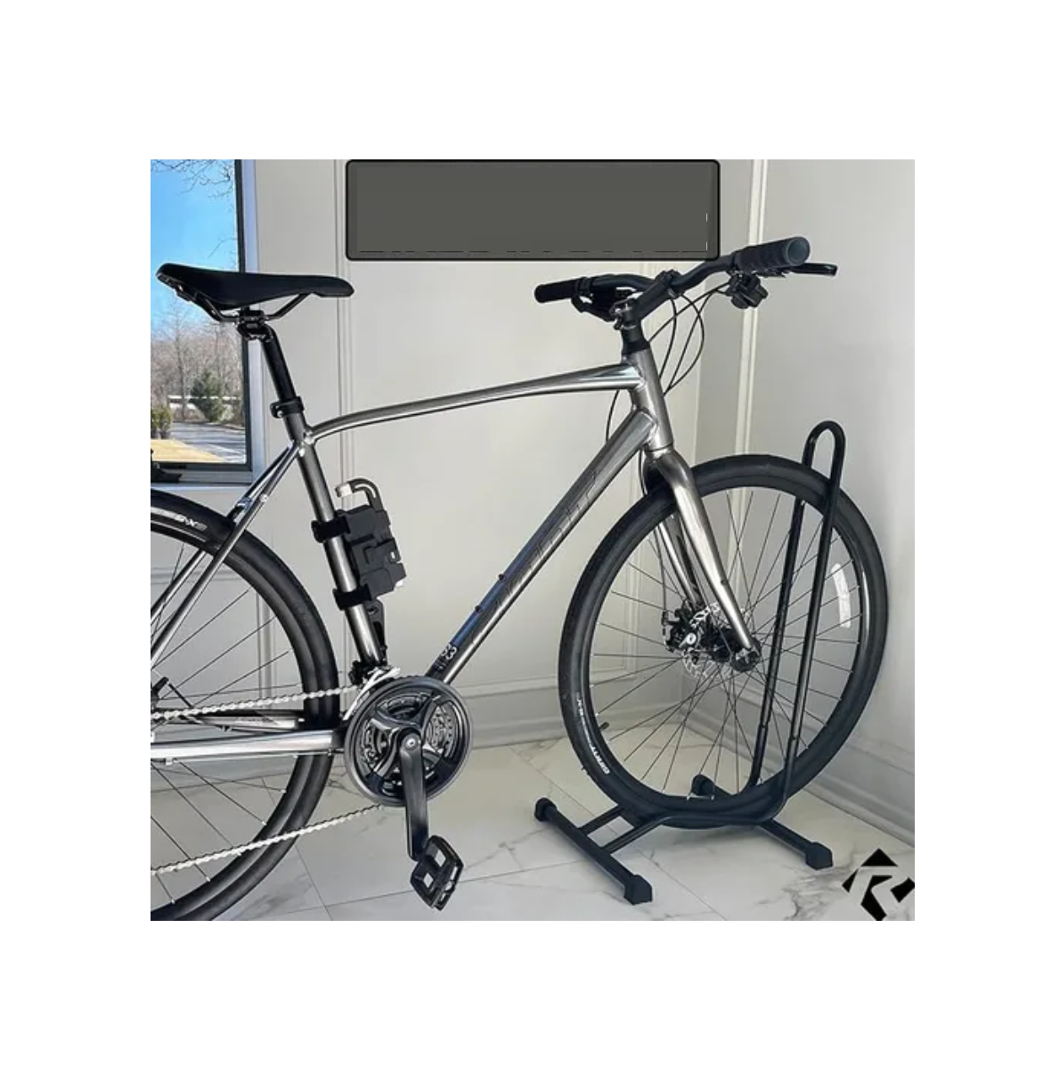 Foto 5 pulgar | Estacionamiento Rack Soporte Base Para Bicicleta Eo Safe Imports Esi-19304 Negro