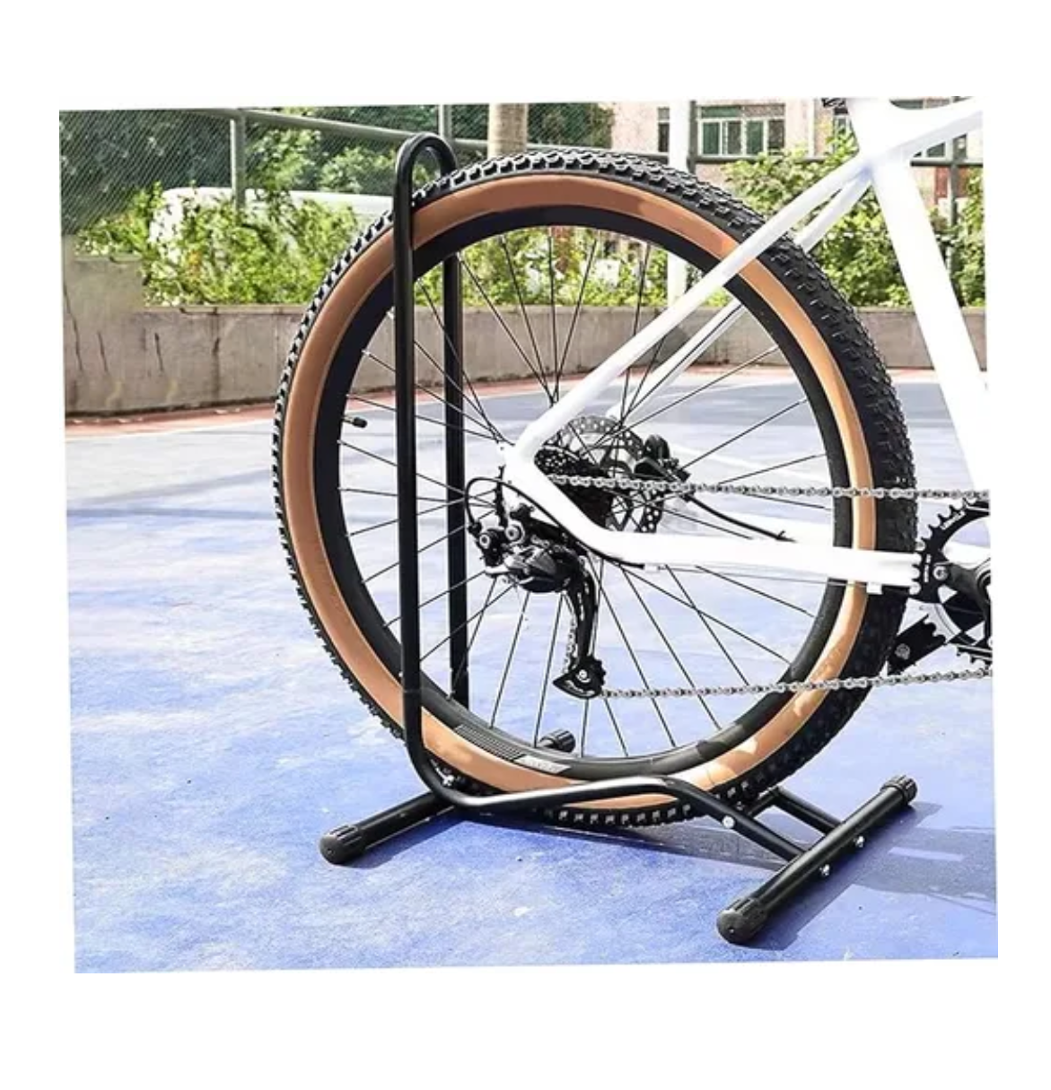 Foto 6 pulgar | Estacionamiento Rack Soporte Base Para Bicicleta Eo Safe Imports Esi-19304 Negro