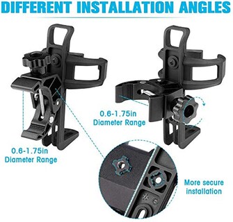 Foto 4 | Portavasos Kemimoto Para Motocicletas, 2 Unidades, Universales, 600 — 1750 Ml - Venta Internacional.