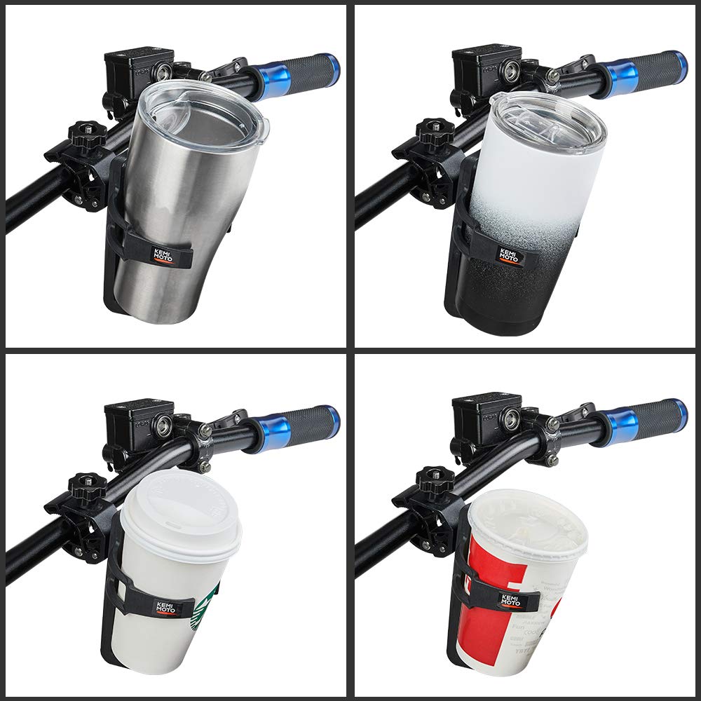 Foto 8 pulgar | Portavasos Kemimoto Para Motocicletas, 2 Unidades, Universales, 600 — 1750 Ml - Venta Internacional.