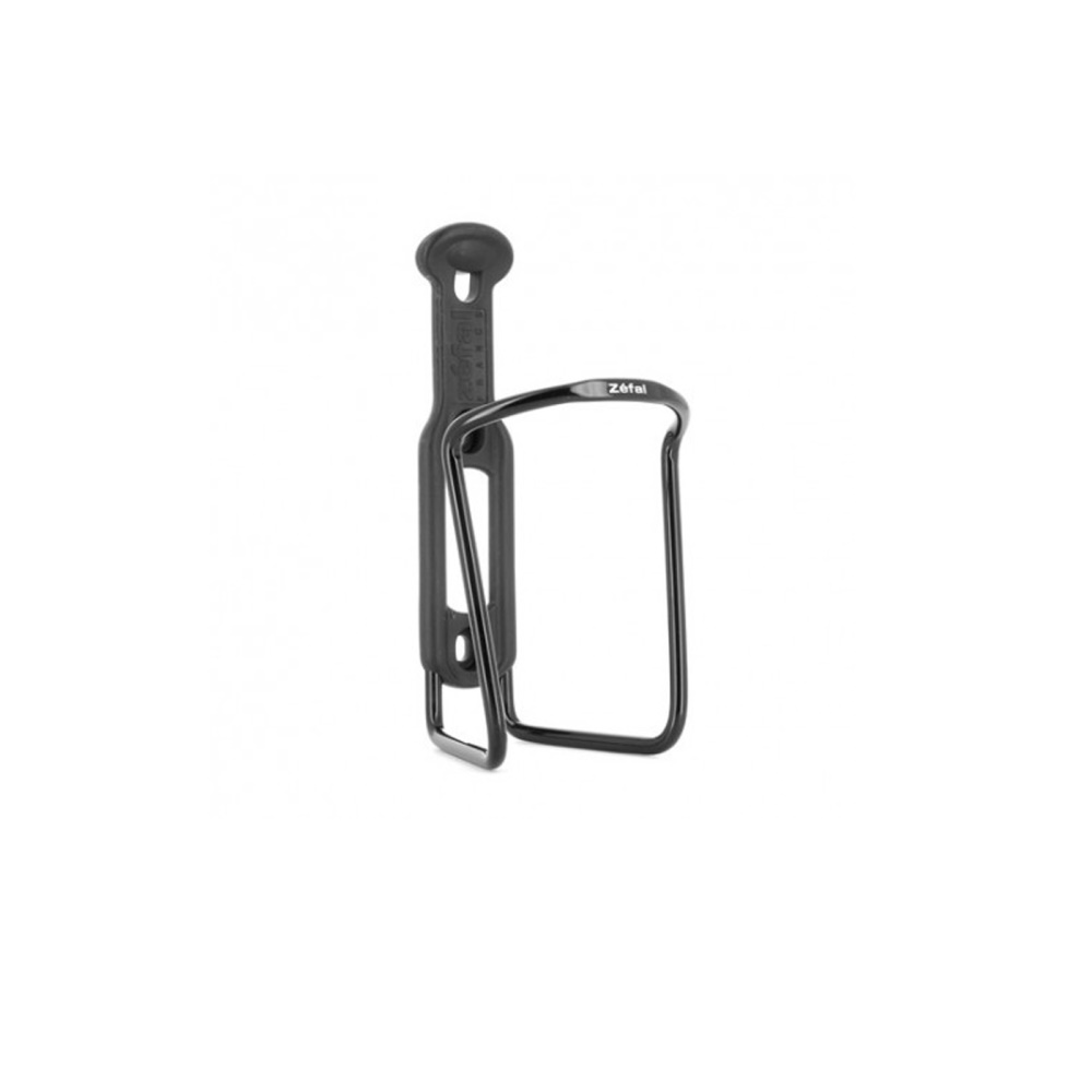 Porta Ánfora Zefal de Plástico y Aluminio Negro para Bicicleta