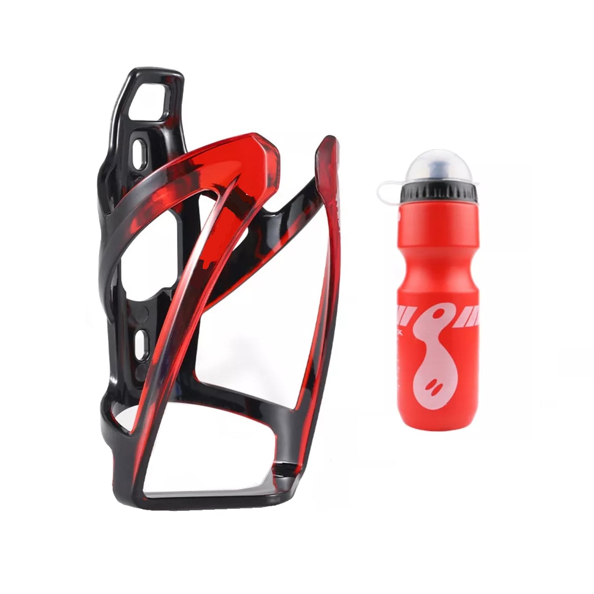 Porta Ánfora de Bicicleta + Botella Eo Safe Imports ESI-11674 Rojo $479