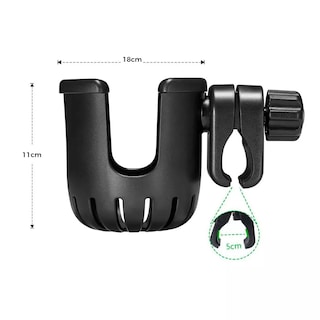 Foto 2 | Soporte Porta Vasos Botellas Motocicleta Bicicleta Eo Safe Imports Esi-15810 Negro