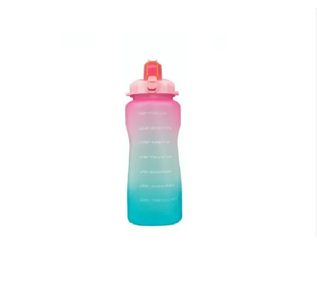 Botella para Agua Deportiva Medio Galón Rosa color Verde