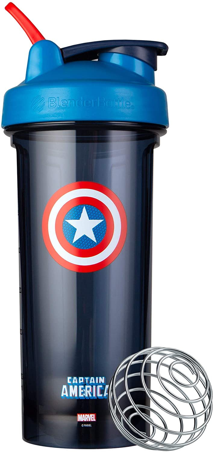 Venta Internacional - Blenderbottle Marvel Shaker Bottle Pro Series Perfecto Para Batidos De Proteínas Y Antes