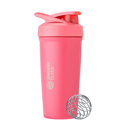 Venta International - Botella De Agua De Acero Inoxidable Aislada Copa De Shaker De Blenderbottle Strada Con B