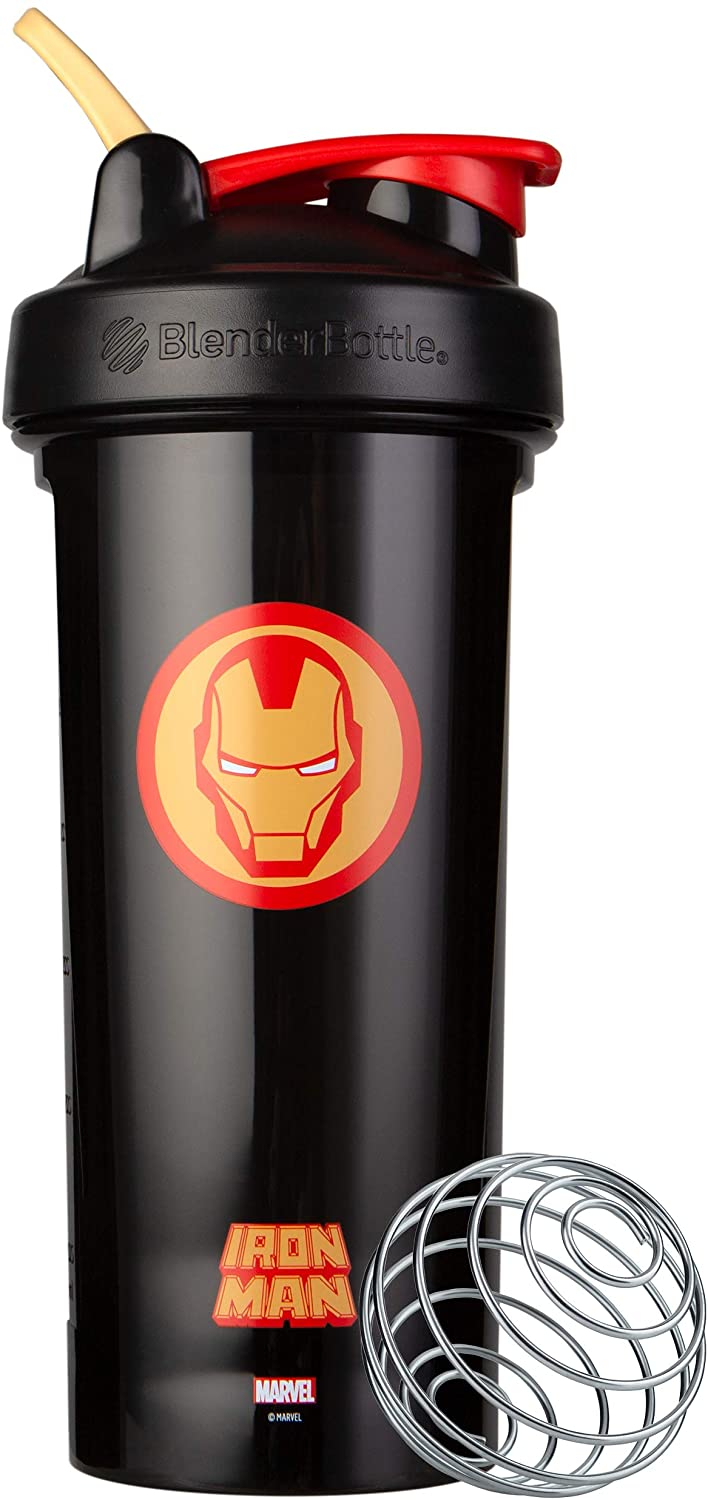 Venta Internacional - Blenderbottle Marvel Shaker Bottle Pro Series Perfecto Para Batidos De Proteínas Y Antes