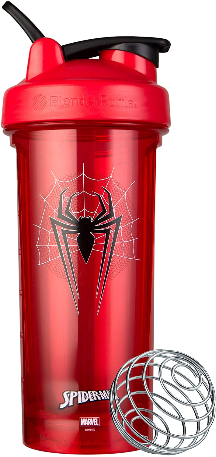 Venta Internacional-blenderbottle Marvel Shaker Bottle Pro Series Perfecto Para Batidos De Proteínas Y Prejuic