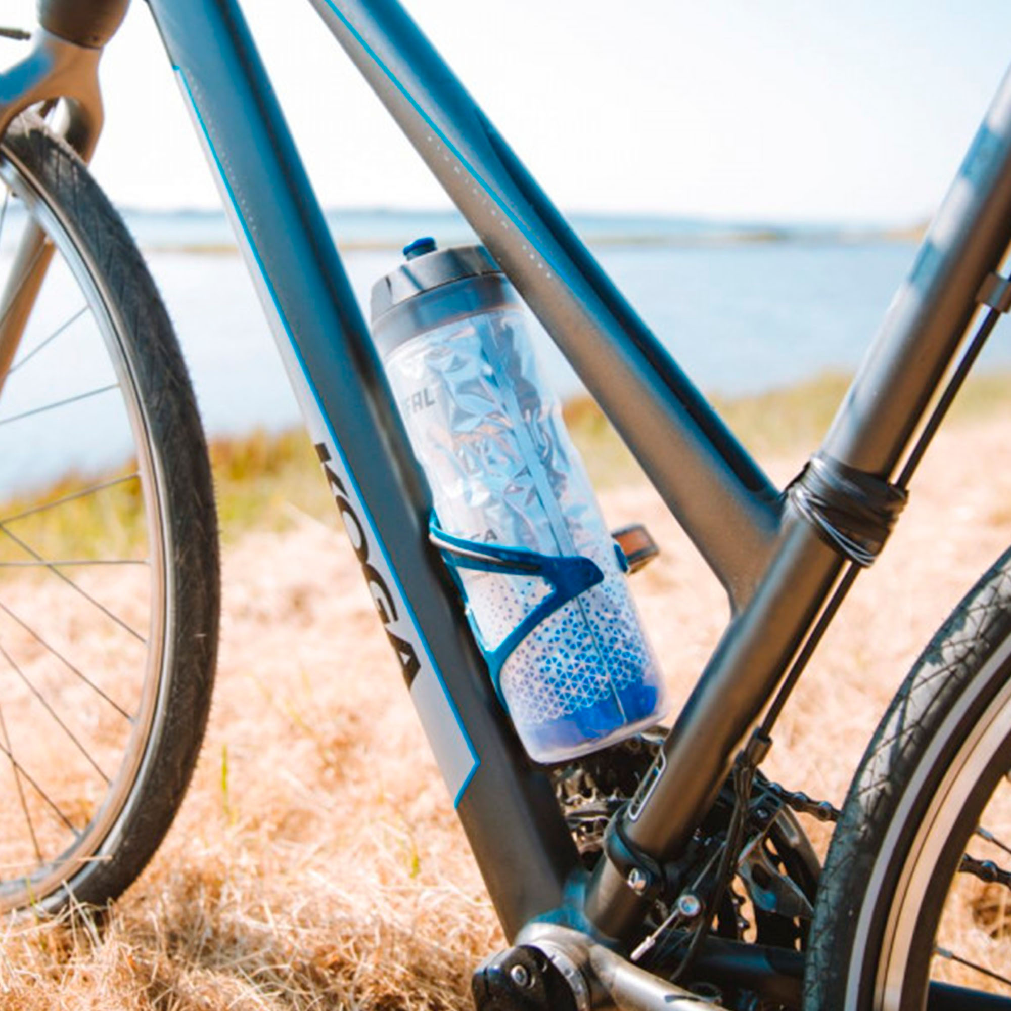 Foto 2 | Botella de Agua para Bicicleta Zefal color Azul 750 mL