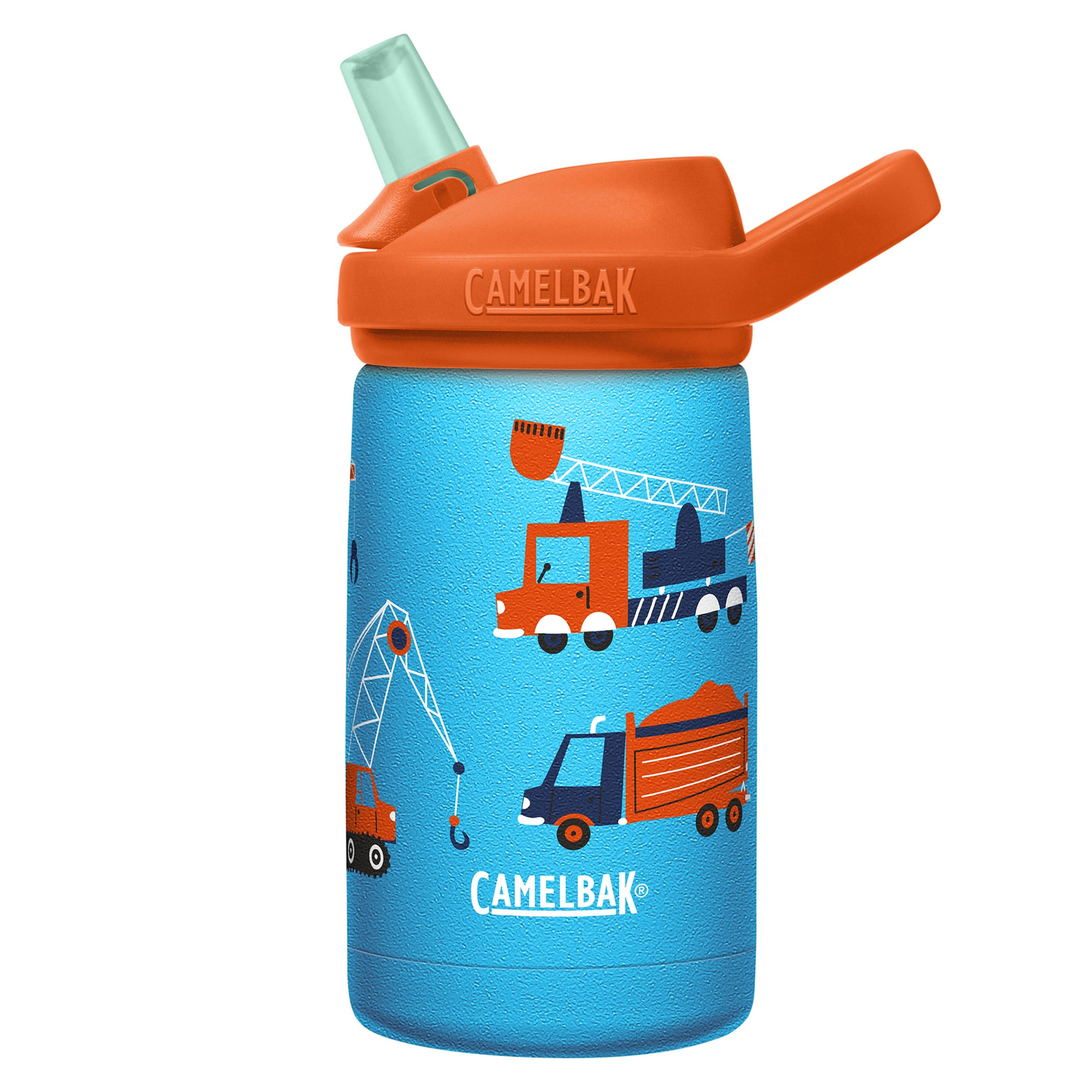 Botella Termica Eddy+kids 12oz Sst Construction And Cranes Marca Camelbak 2752402035 Naranja $999