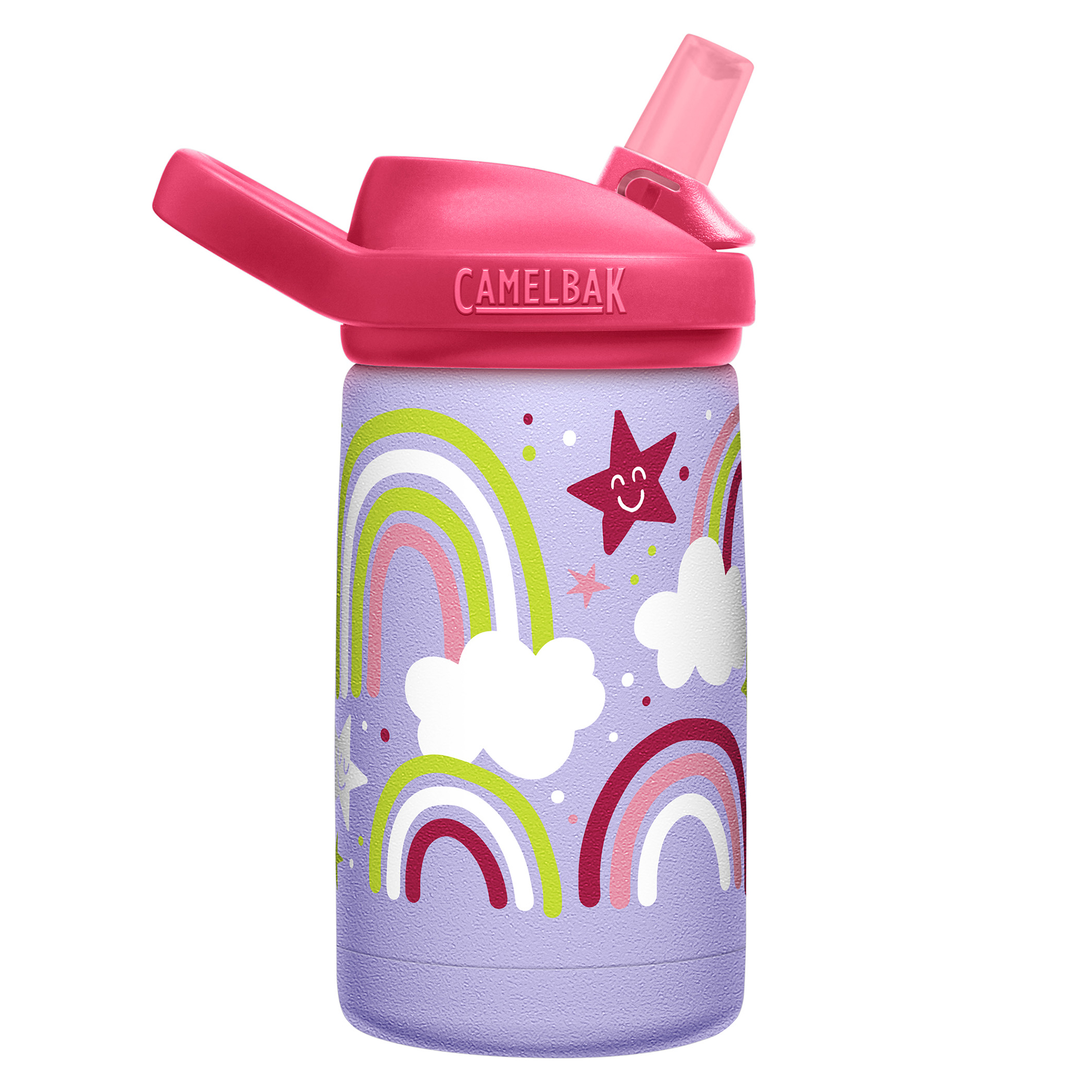 Foto 4 pulgar | Botella Termica Eddy+kids 12oz Sst Rainbow Stars Marca Camelbak 2752502035 Rosa