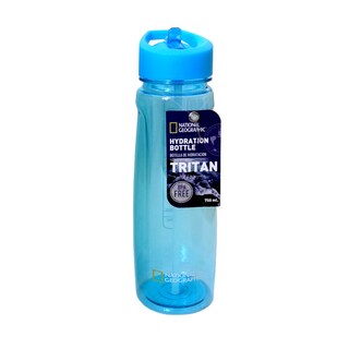 Foto 2 | Botella Hidratación Tritan Cilindro Azul 750 Ml Natgeo