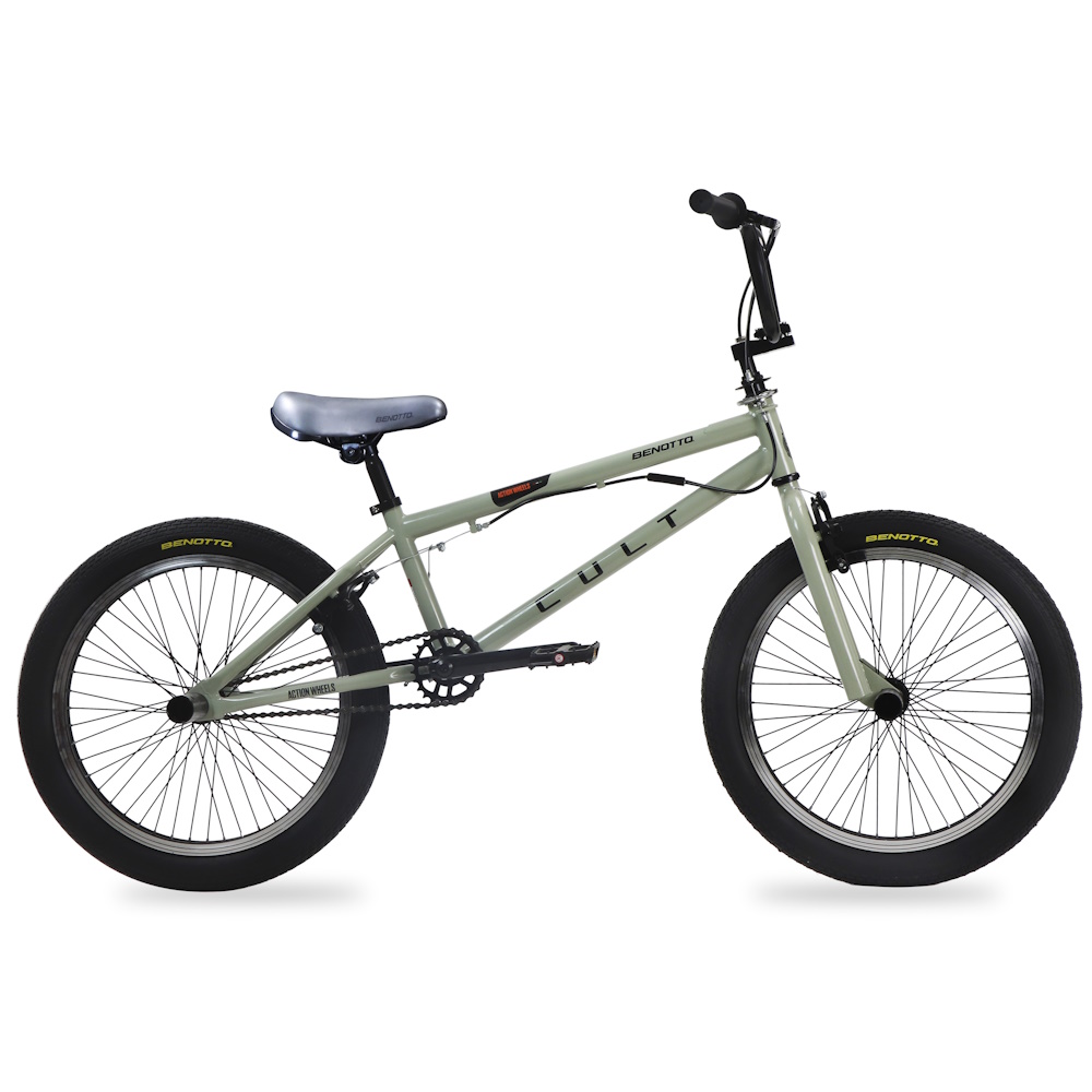 Bicicleta Freestyle Gris Cult R20 Frenos U Benotto