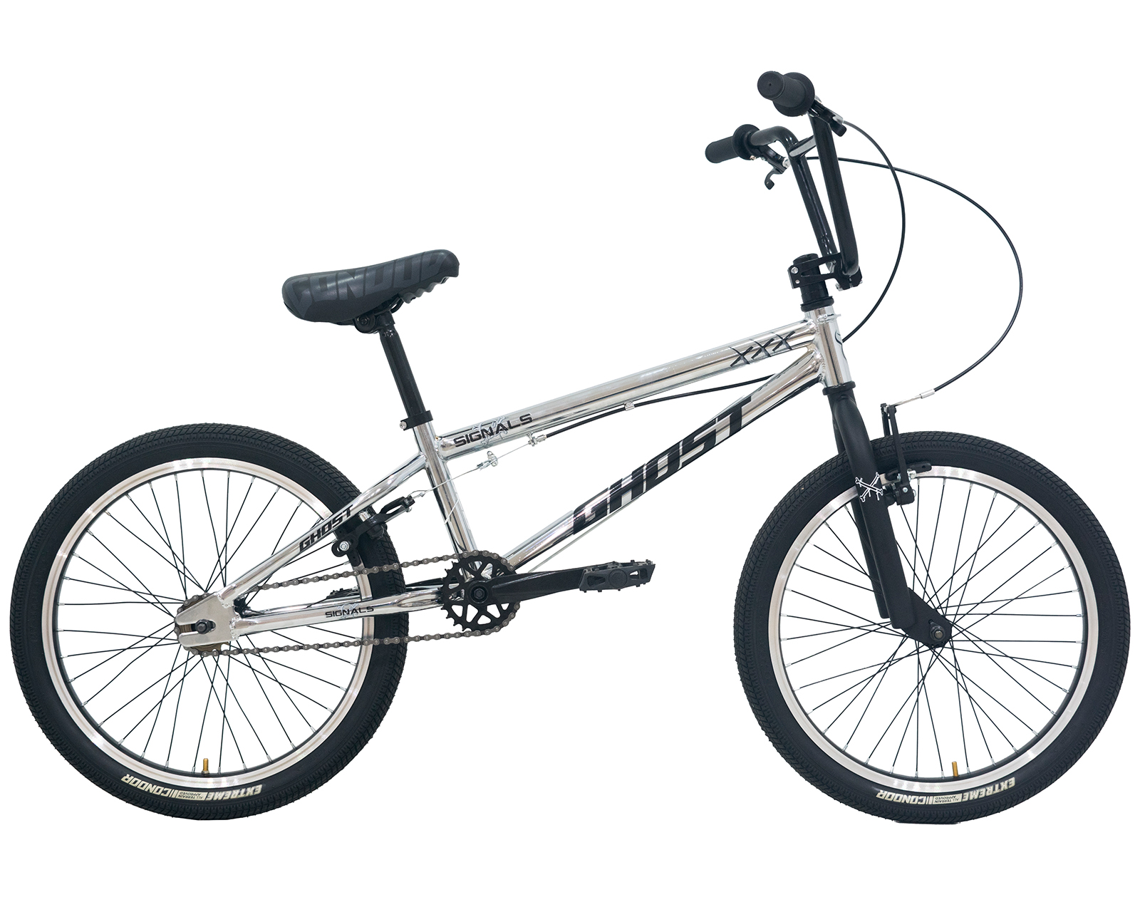 Bicicleta Ghost Signals Rodada 20 Cromo Infantil