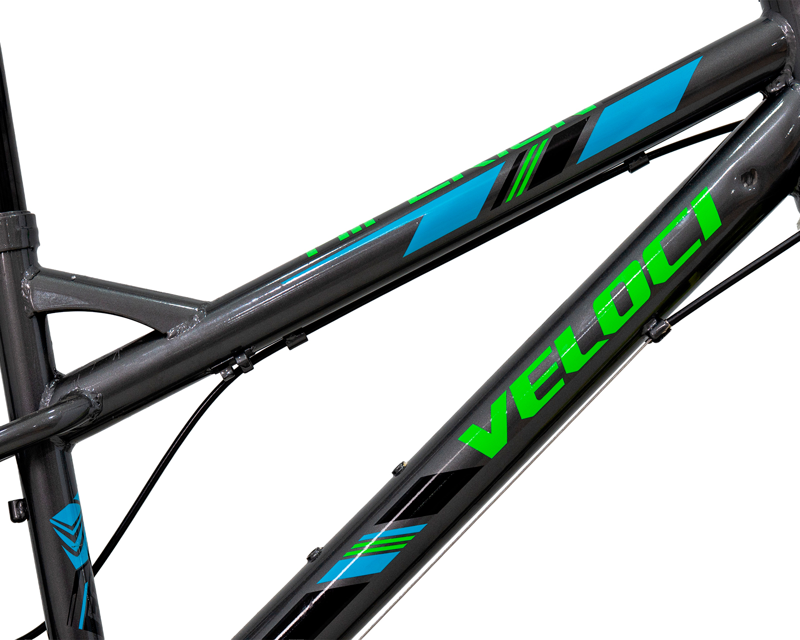 Foto 5 | Bicicleta Veloci Hiperion Rodada 20 Gris Infantil