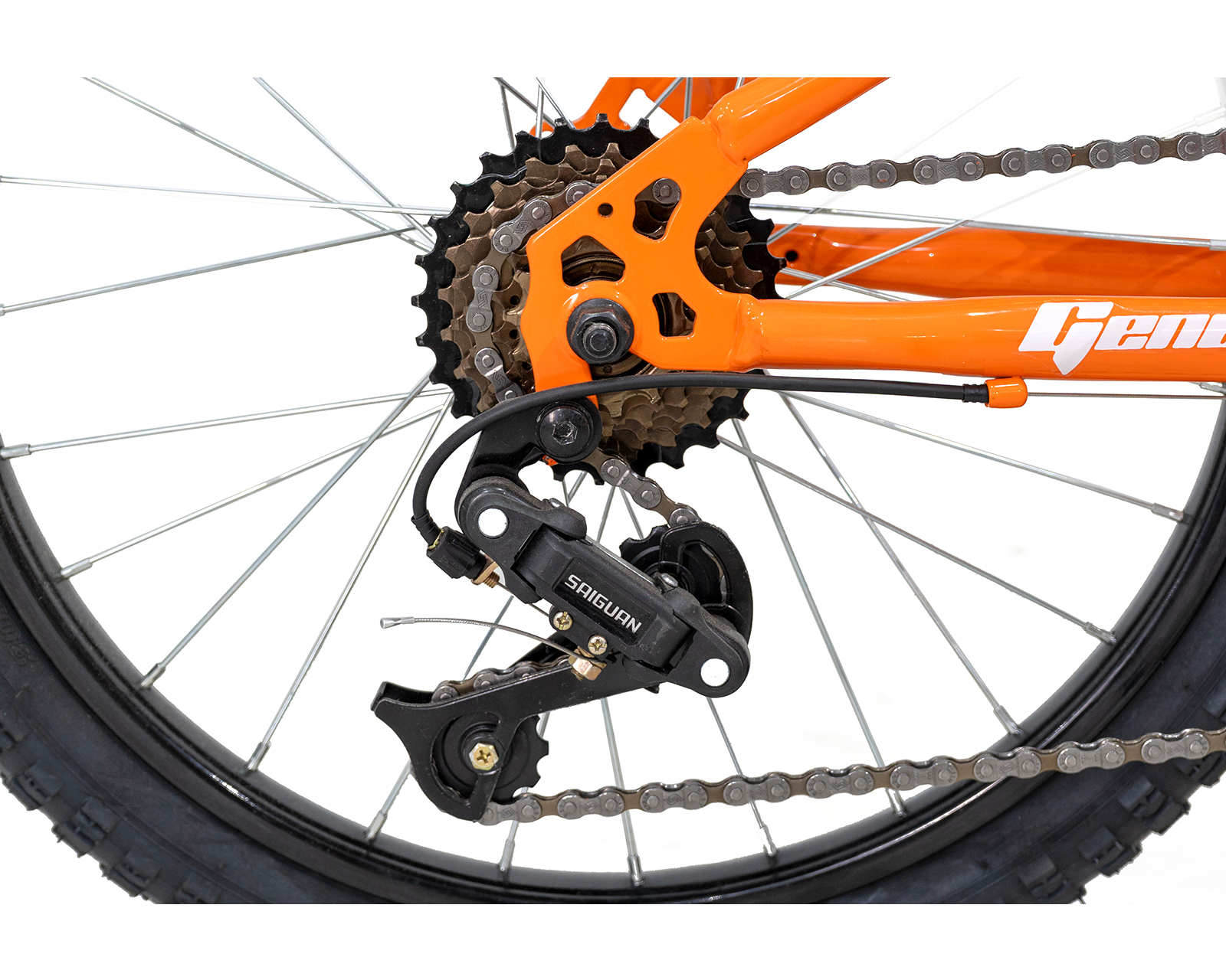 Foto 5 | Bicicleta Raider Generator Rodada 20 Naranja Infantil