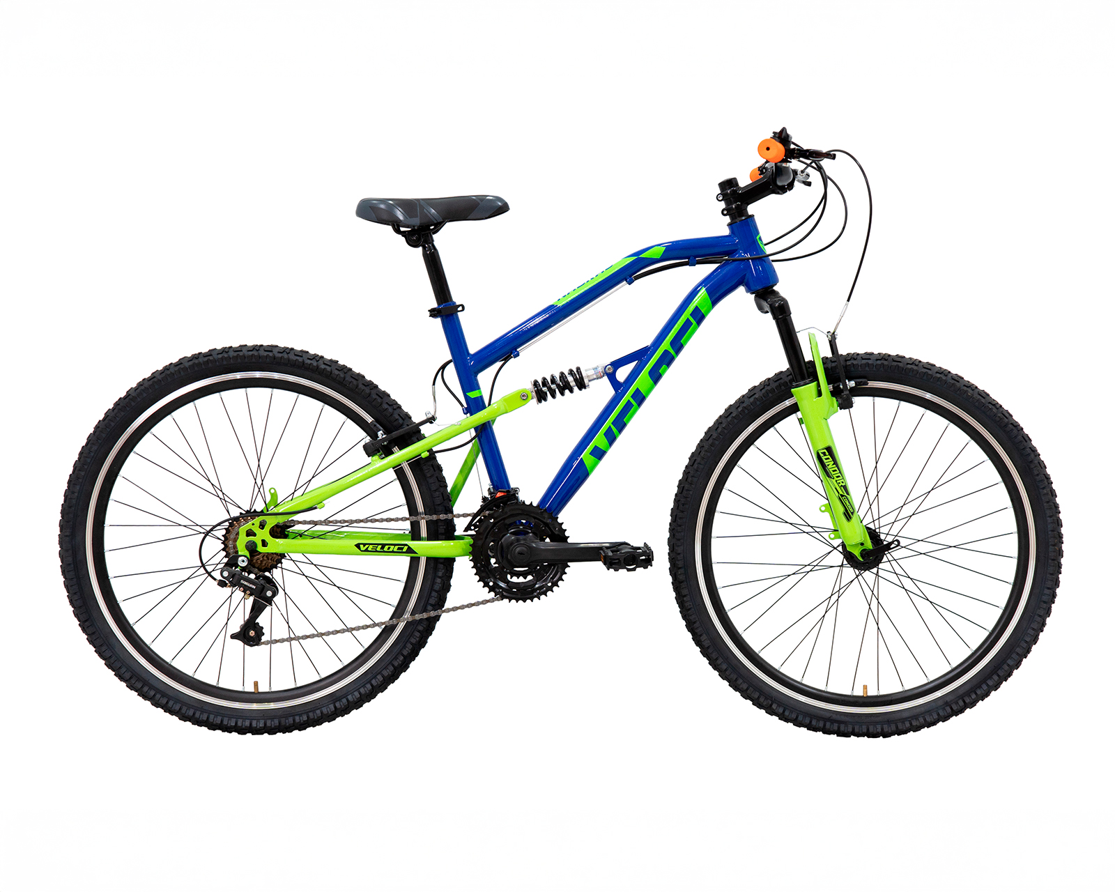 Foto 2 pulgar | Bicicleta Veloci Naukas Rodada 26 Azul De Montaña