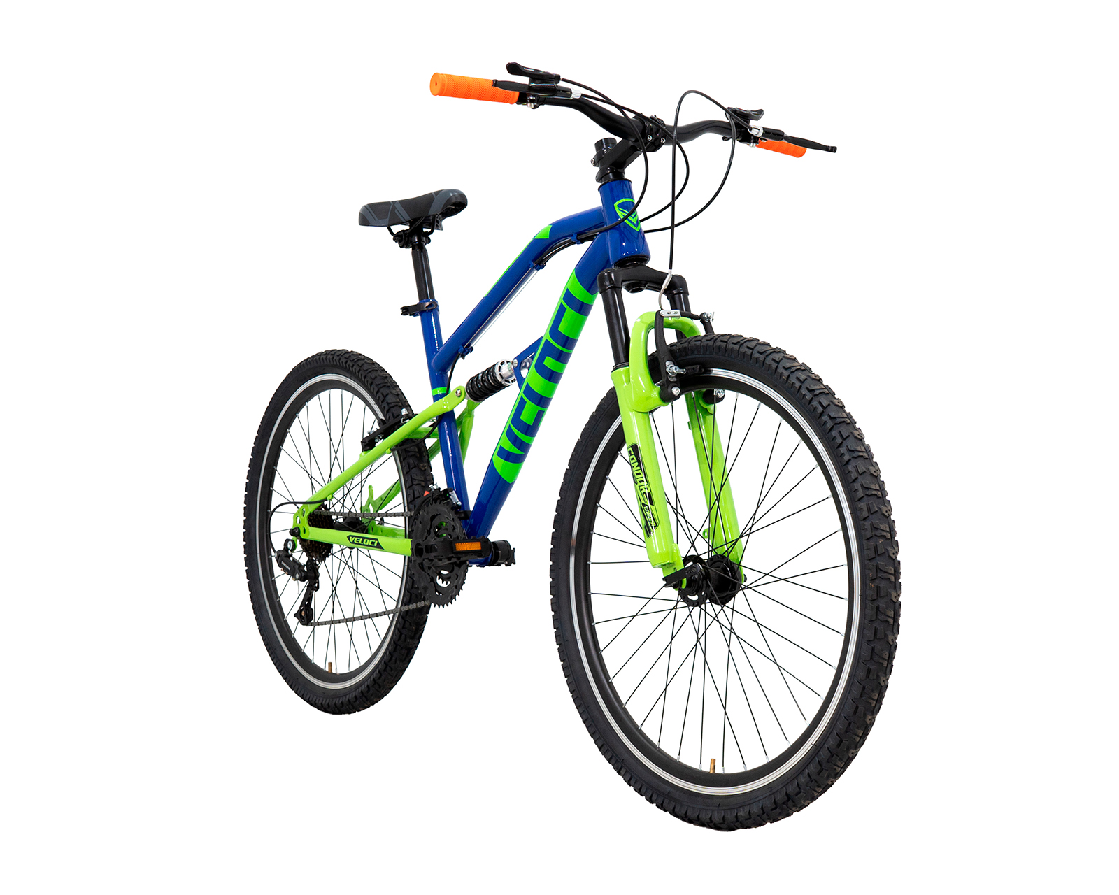 Foto 3 pulgar | Bicicleta Veloci Naukas Rodada 26 Azul De Montaña