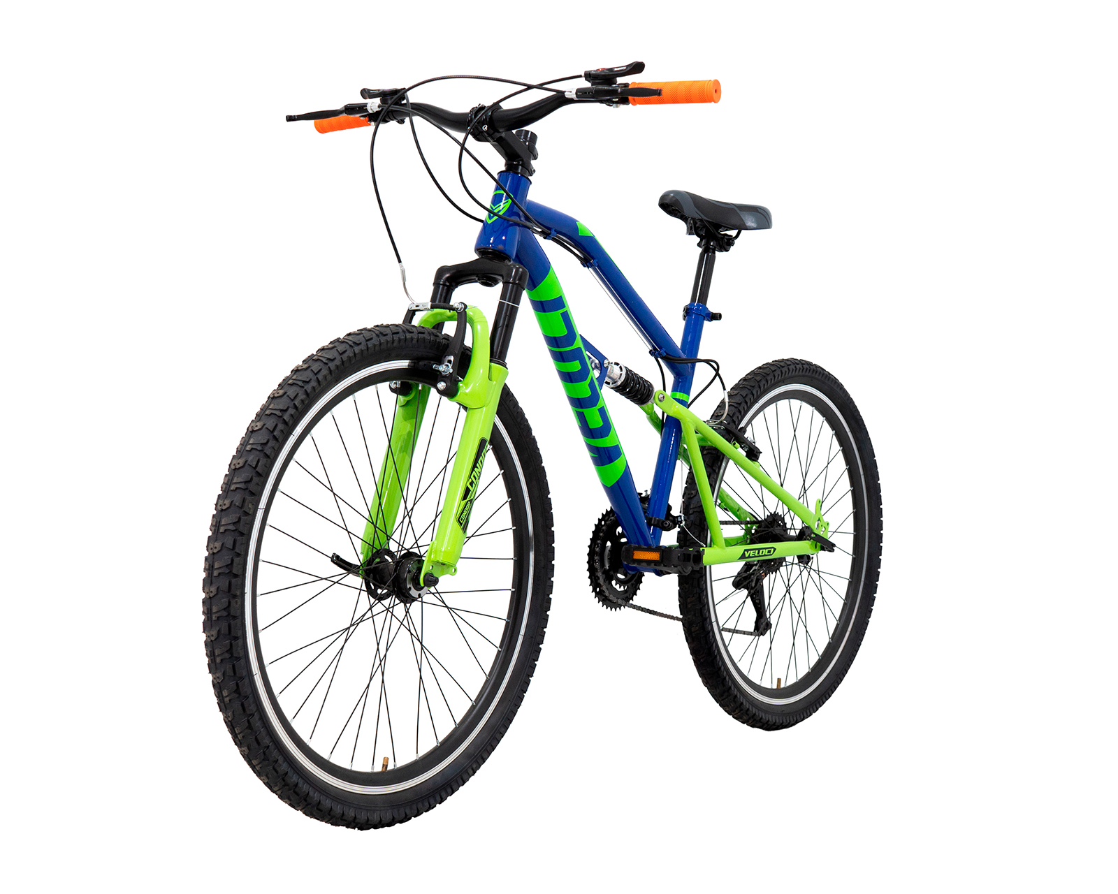 Foto 5 pulgar | Bicicleta Veloci Naukas Rodada 26 Azul De Montaña