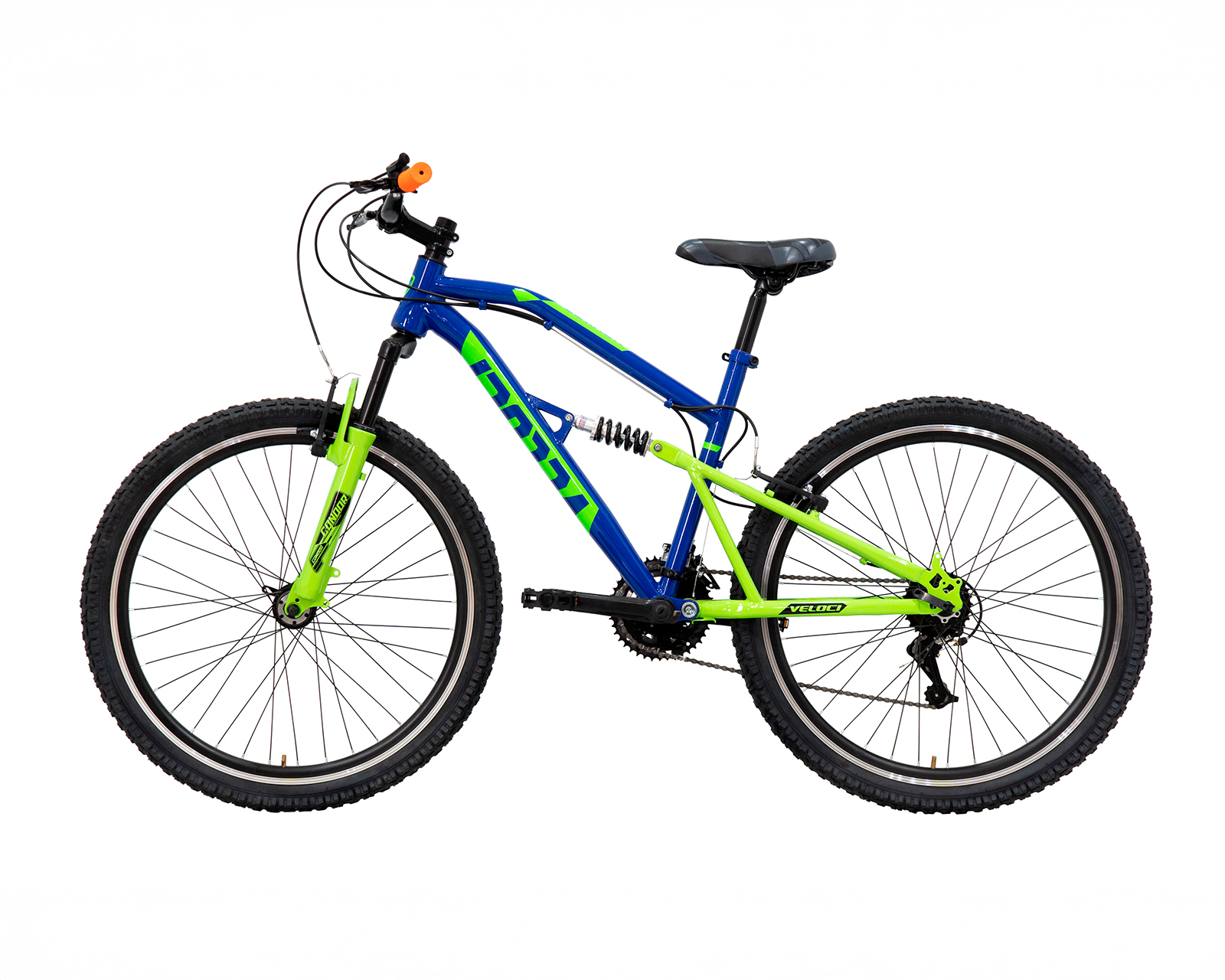 Foto 9 pulgar | Bicicleta Veloci Naukas Rodada 26 Azul De Montaña