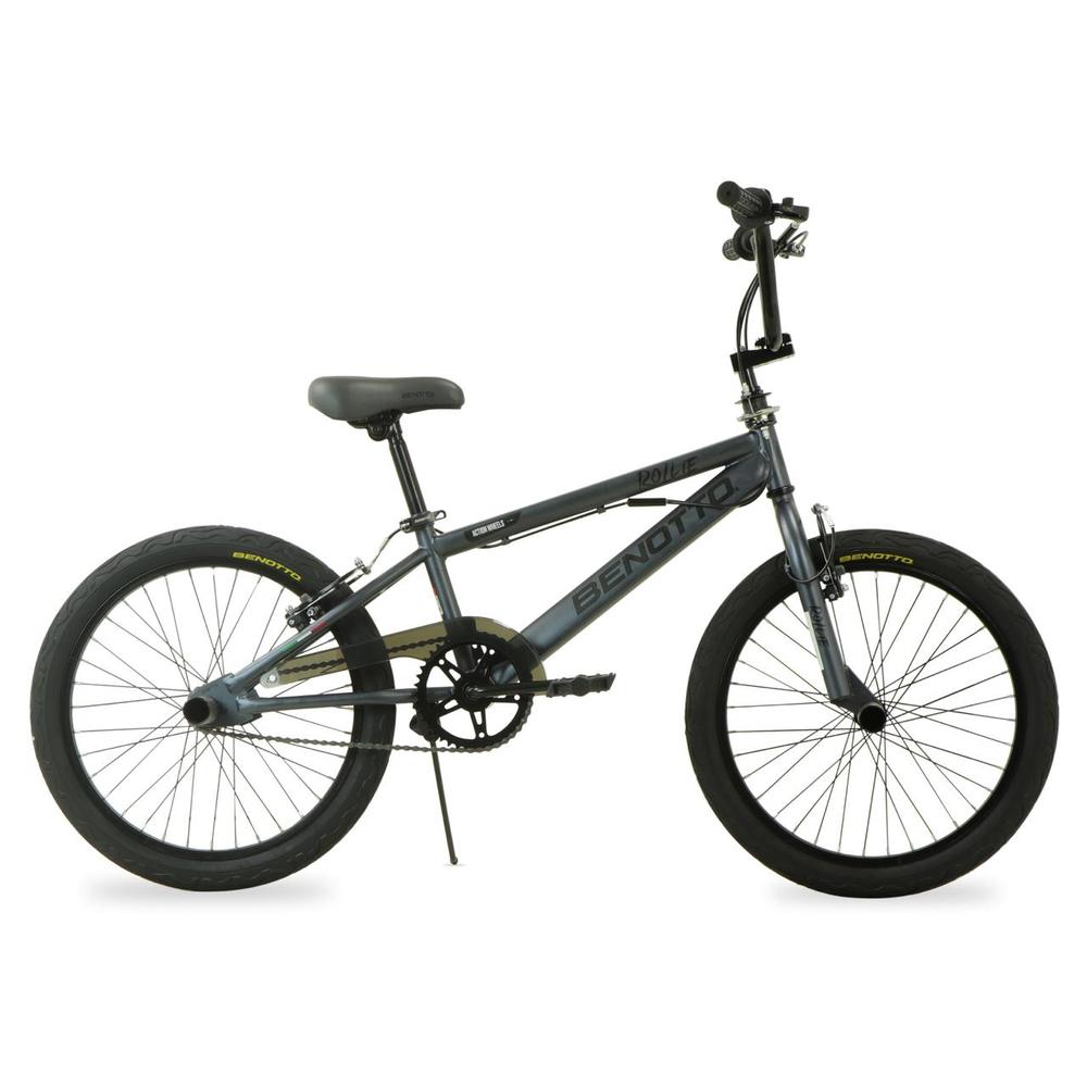 Foto 3 pulgar | Bicicleta Benotto Freestyle Rollie R20 1v Frenos V Acero Gris
