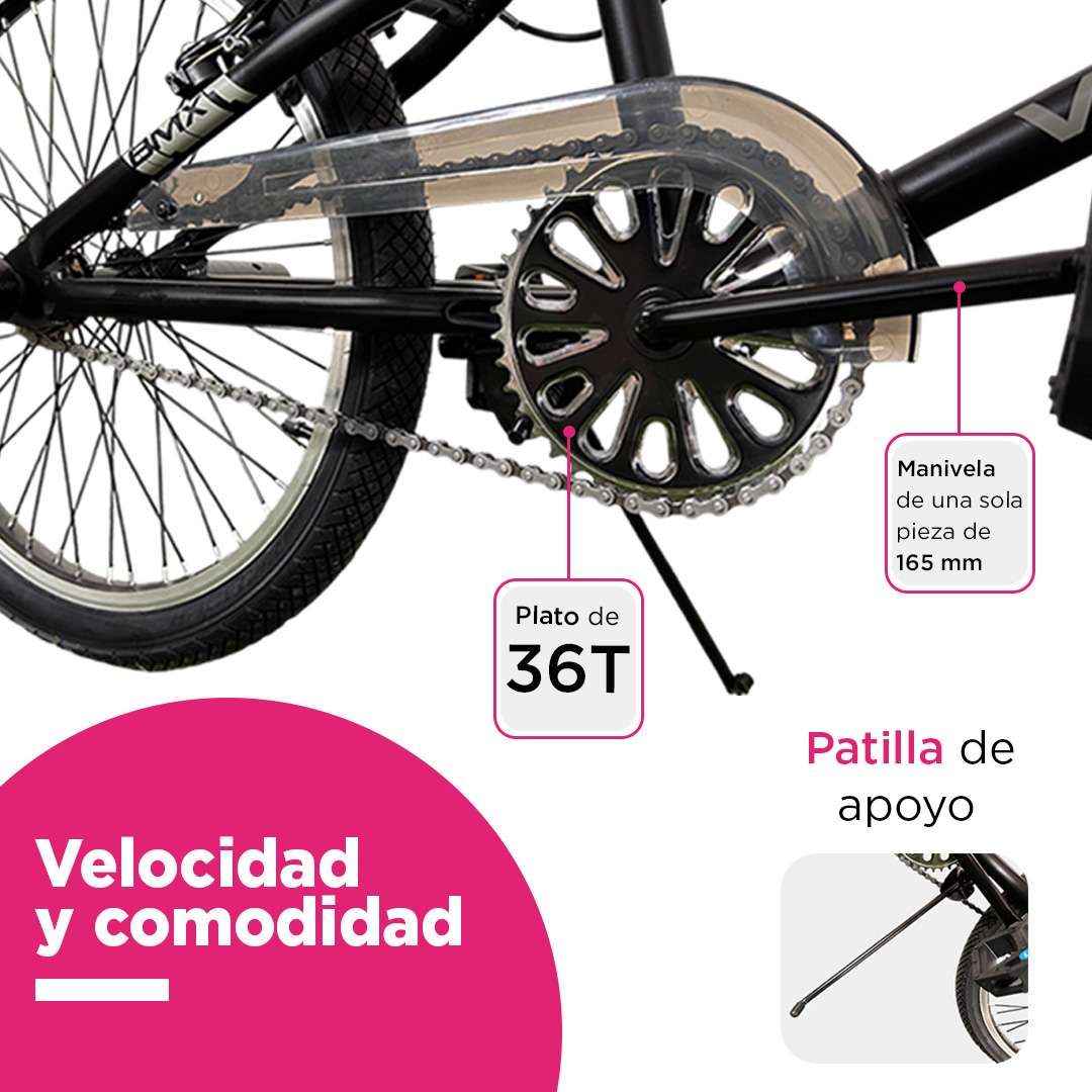 Foto 5 pulgar | Bicicleta Bmx Freestyle Rodada 20