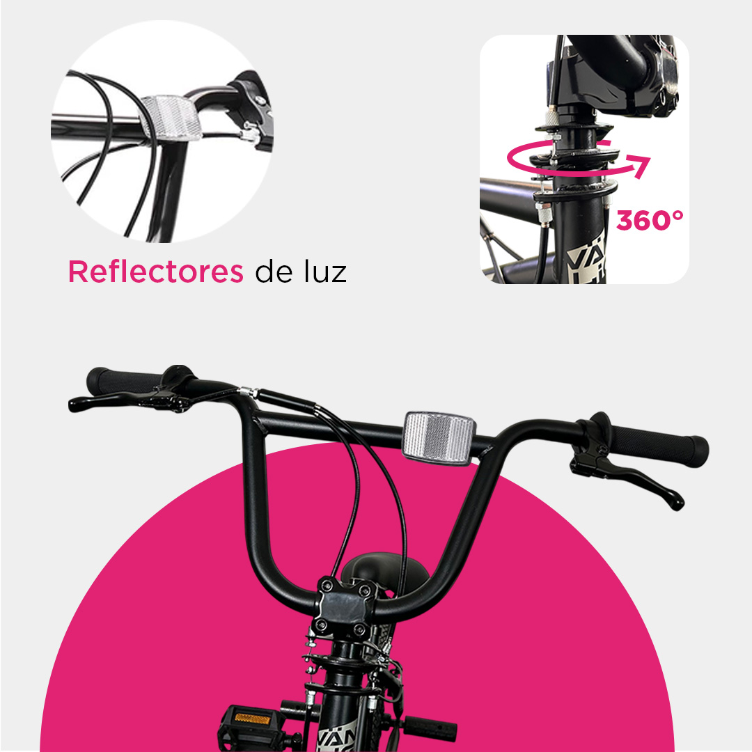 Foto 7 pulgar | Bicicleta Bmx Freestyle Rodada 20
