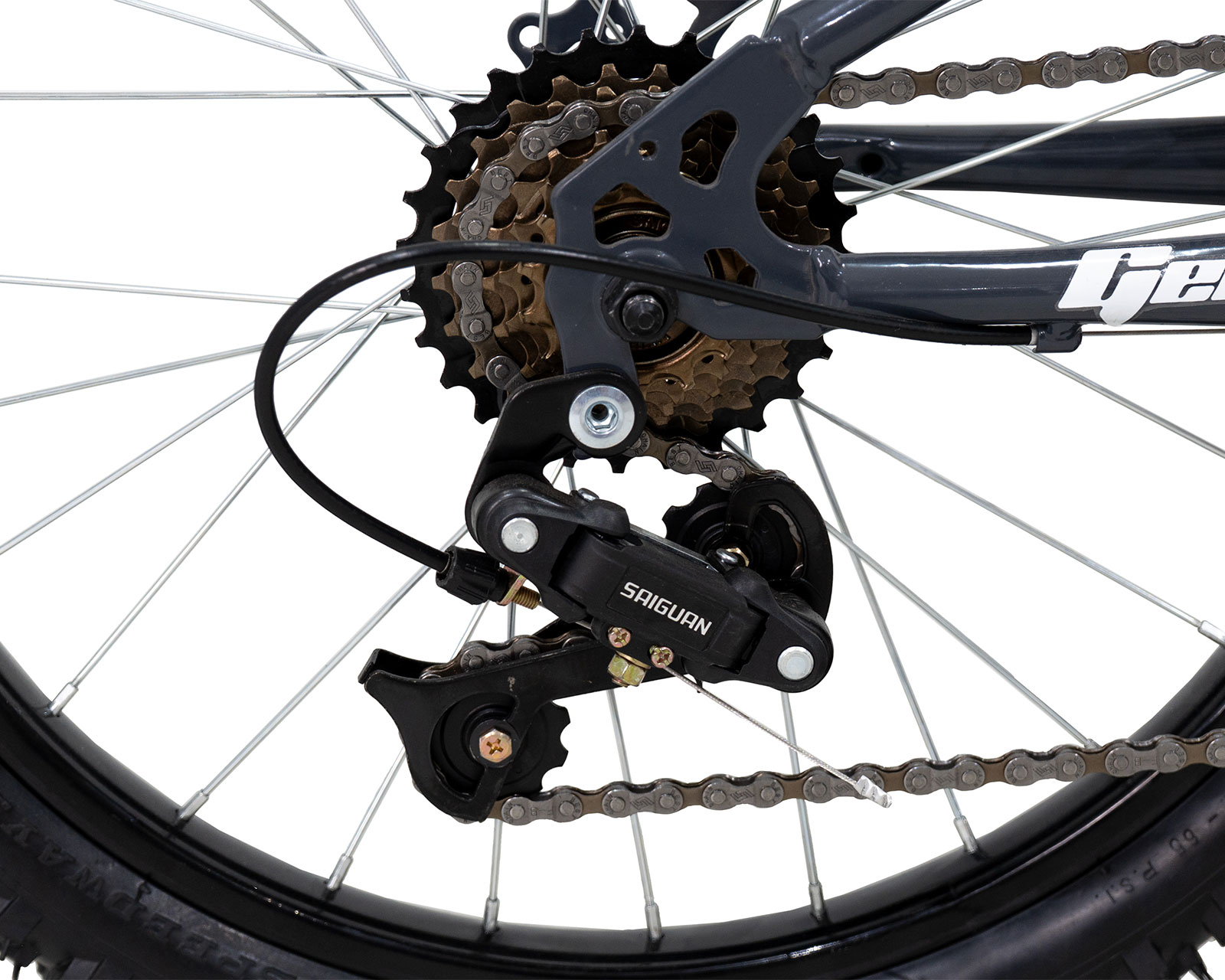 Foto 7 | Bicicleta Raider Generator Rodada 20 Gris
