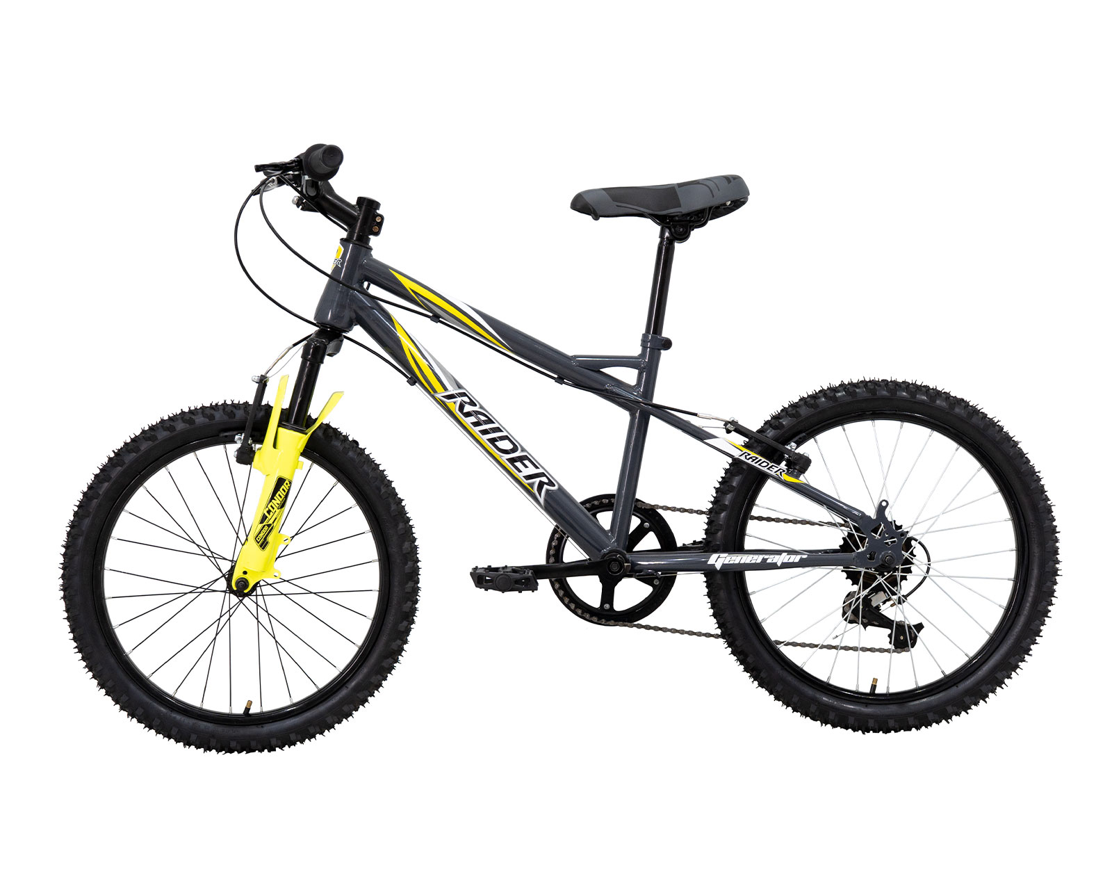Foto 8 | Bicicleta Raider Generator Rodada 20 Gris