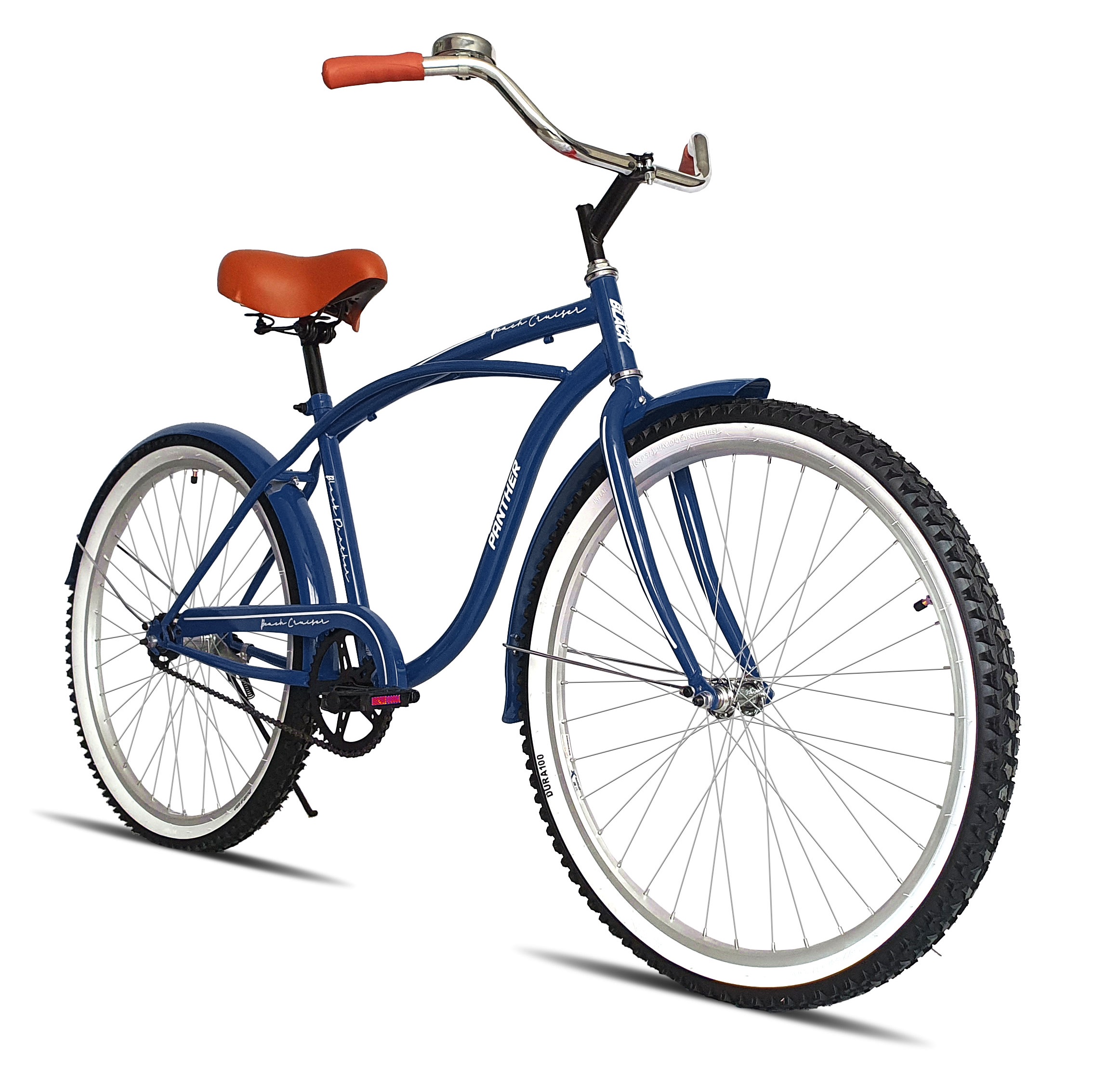 Foto 2 | Bicicleta Black Panther Beach Cruiser color Azul Rodada 26