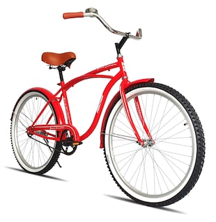 Foto 2 | Bicicleta Black Panther Beach Cruiser color Rojo Rodada 26