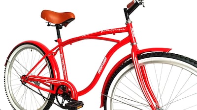 Foto 3 | Bicicleta Black Panther Beach Cruiser color Rojo Rodada 26
