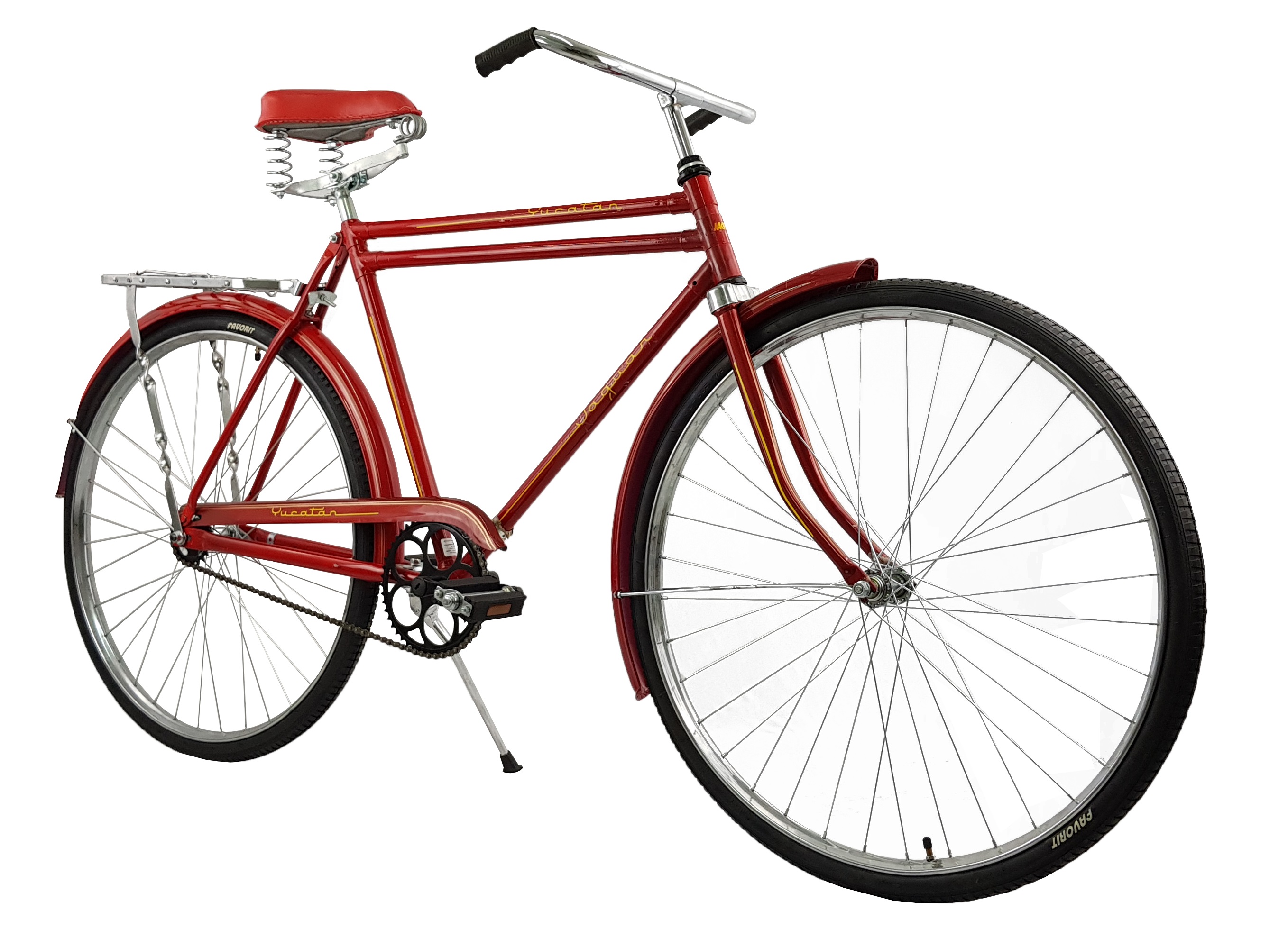 Foto 2 | Bicicleta Retro Jaguar Clásica Yucatán color Rojo Rodada 28