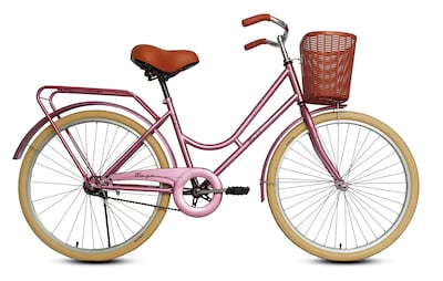 Foto 1 | Bicicleta Black Panther Vintage Maja Clásica color Rosa Rodada 26