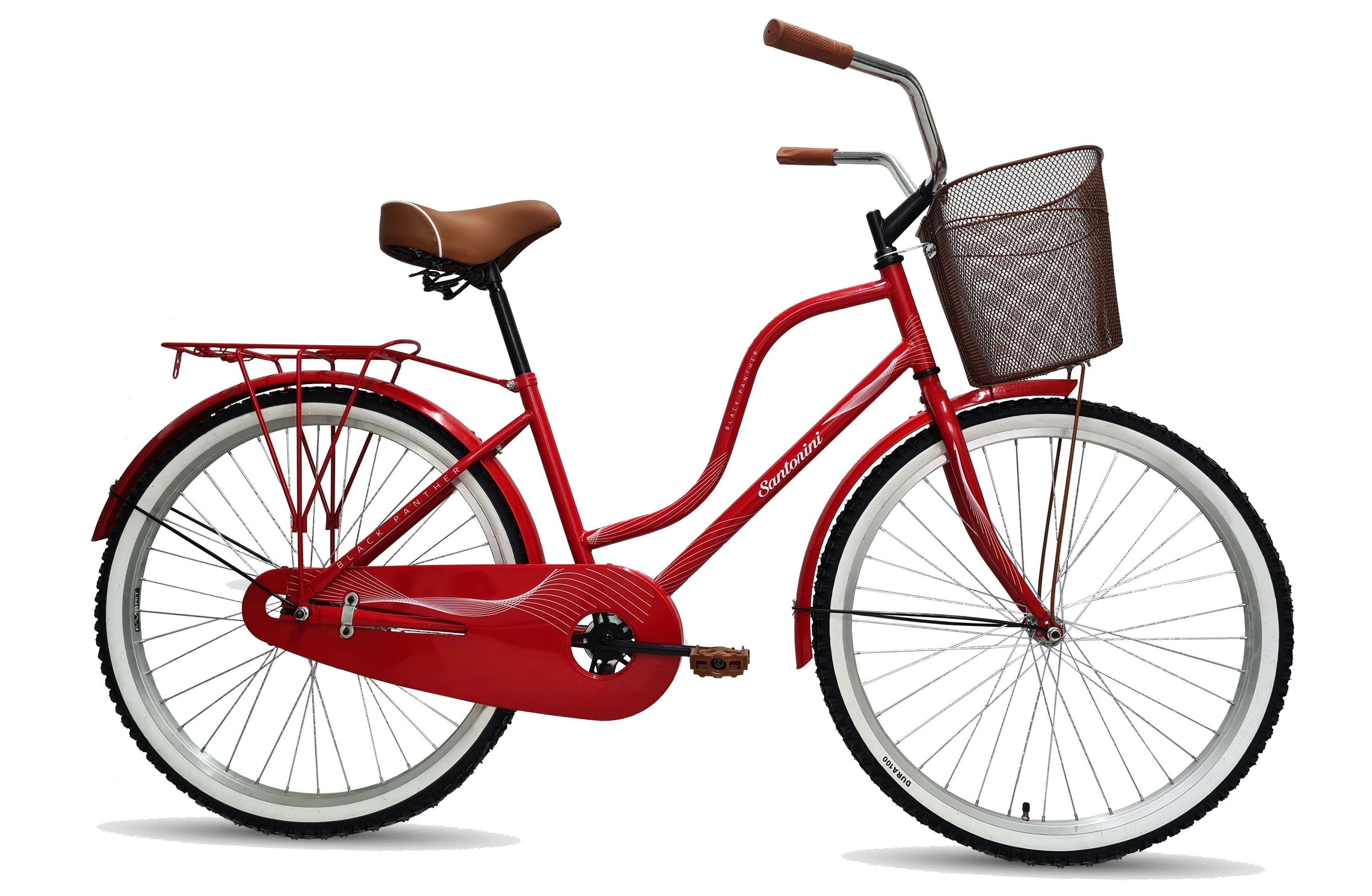 Bicicleta R26 Black Panther Santorini color Rojo $3,465