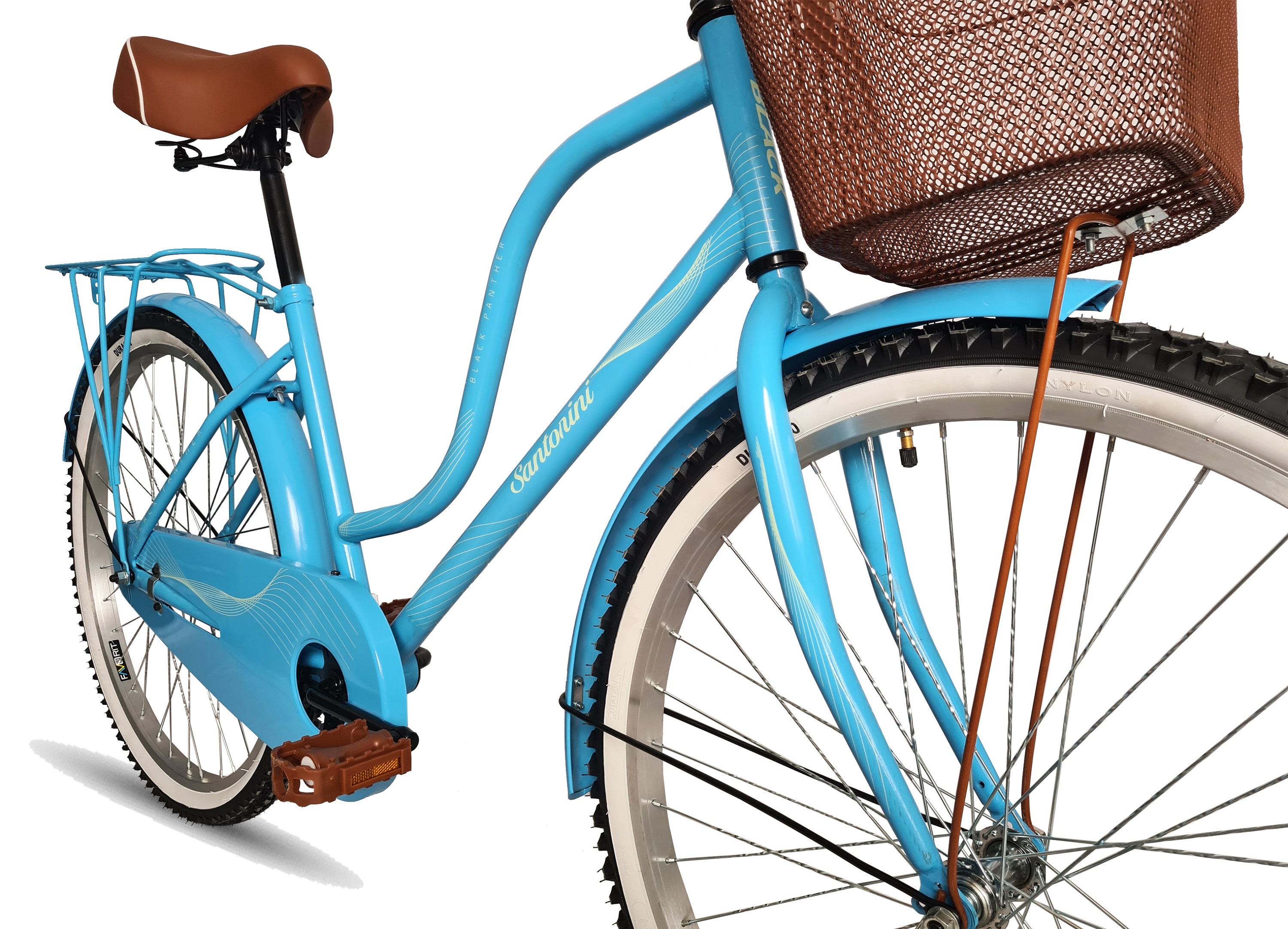 Foto 4 pulgar | Bicicleta R26 Black Panther Santorini color Azul