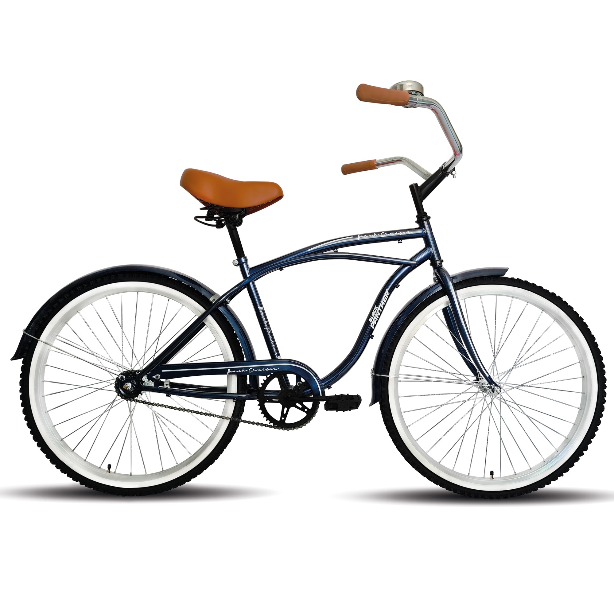 Bicicleta Black Phanter Beach Cruiser Azul Rodada 24 S/v H $3,299