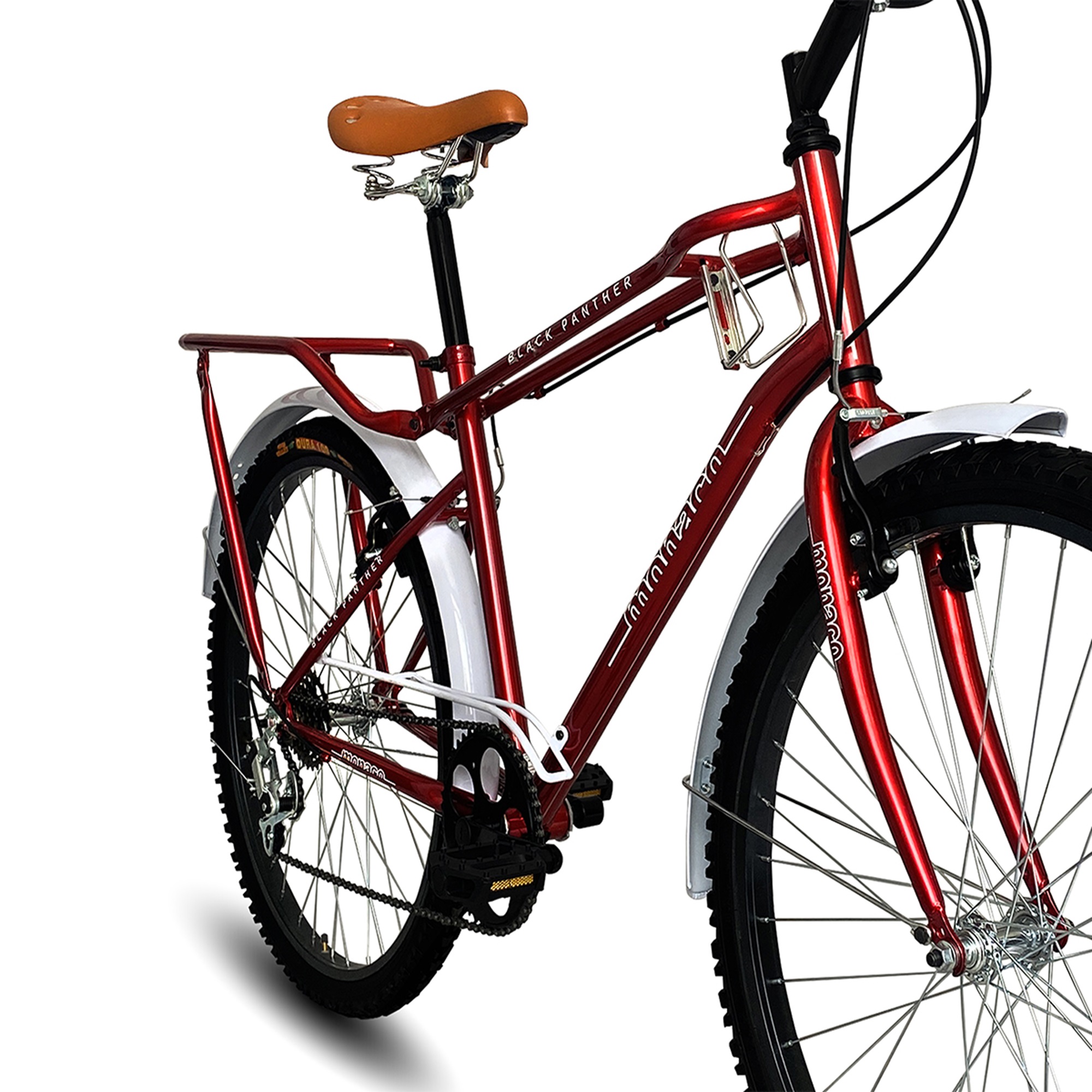 Foto 4 pulgar | Bicicleta Black Panther Monaco Rojo R26 H 6v