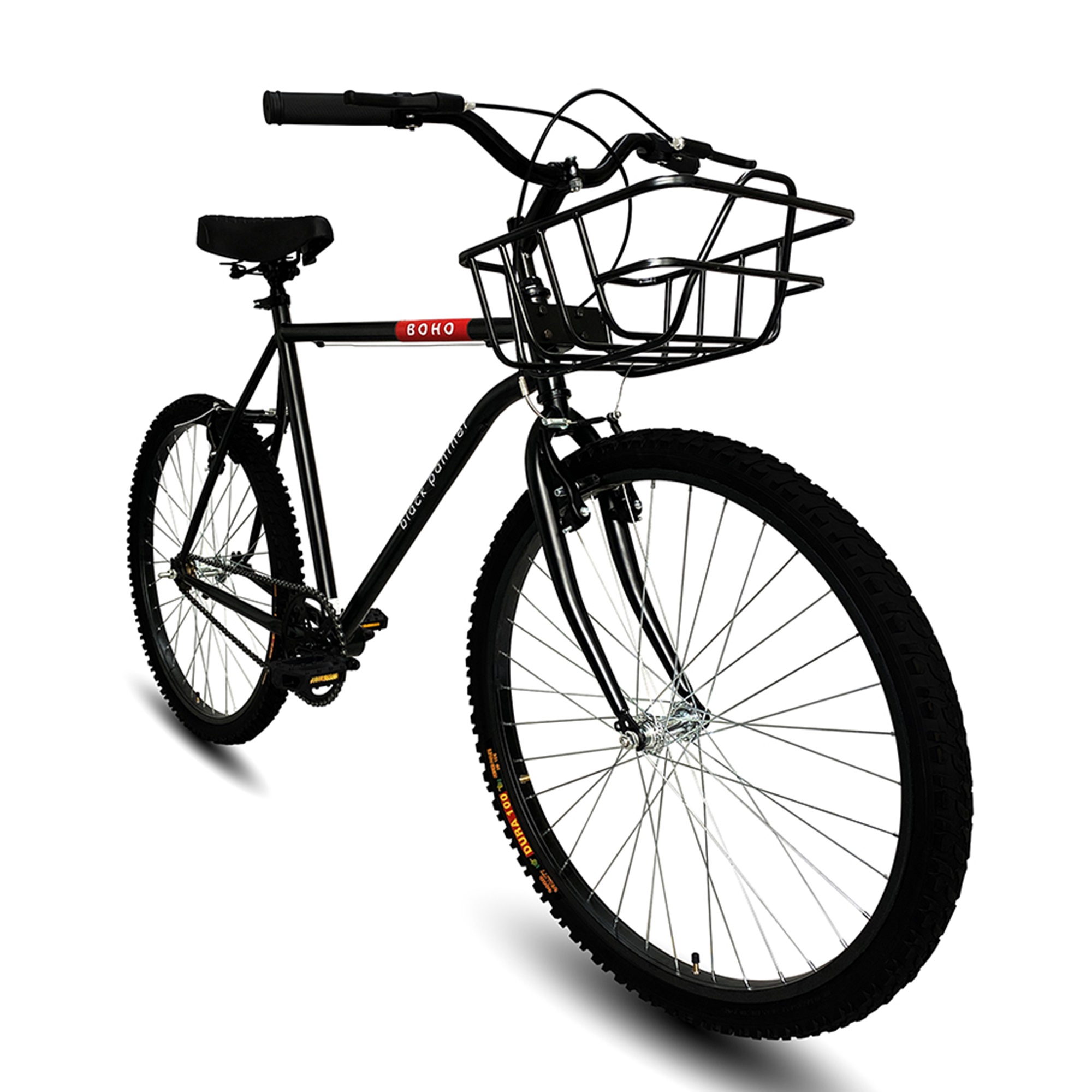 Foto 3 pulgar | Bicicleta Black Panther Boho Negro H R26 C/cta