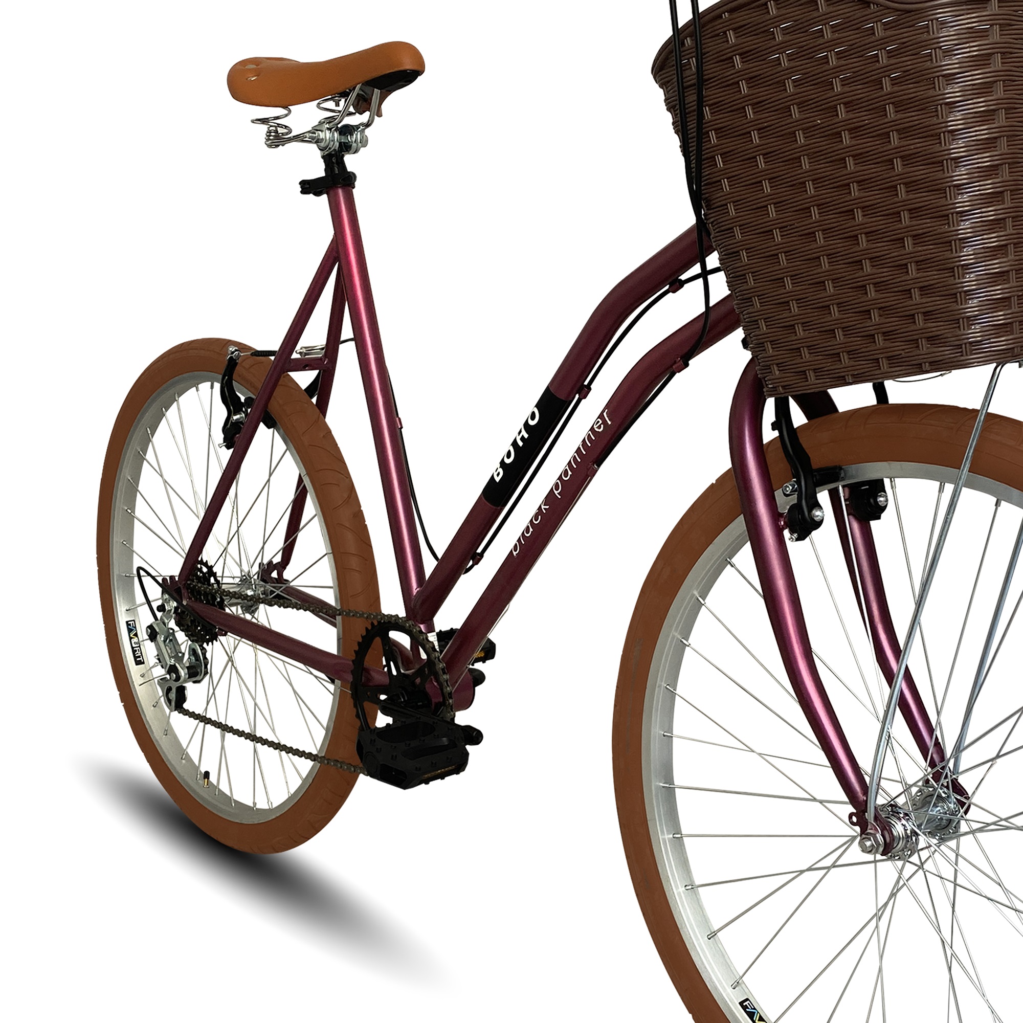 Foto 3 | Bicicleta Black Panther Boho Morado D R26 6v