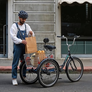 Foto 5 | Triciclo Para Adultos Con Cesta