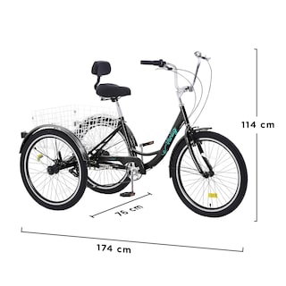 Foto 6 | Triciclo Para Adultos Con Cesta